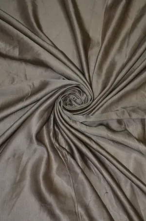 Pure Yarn Dyed Silk Satin Smooth Surfaced Linen Fabric