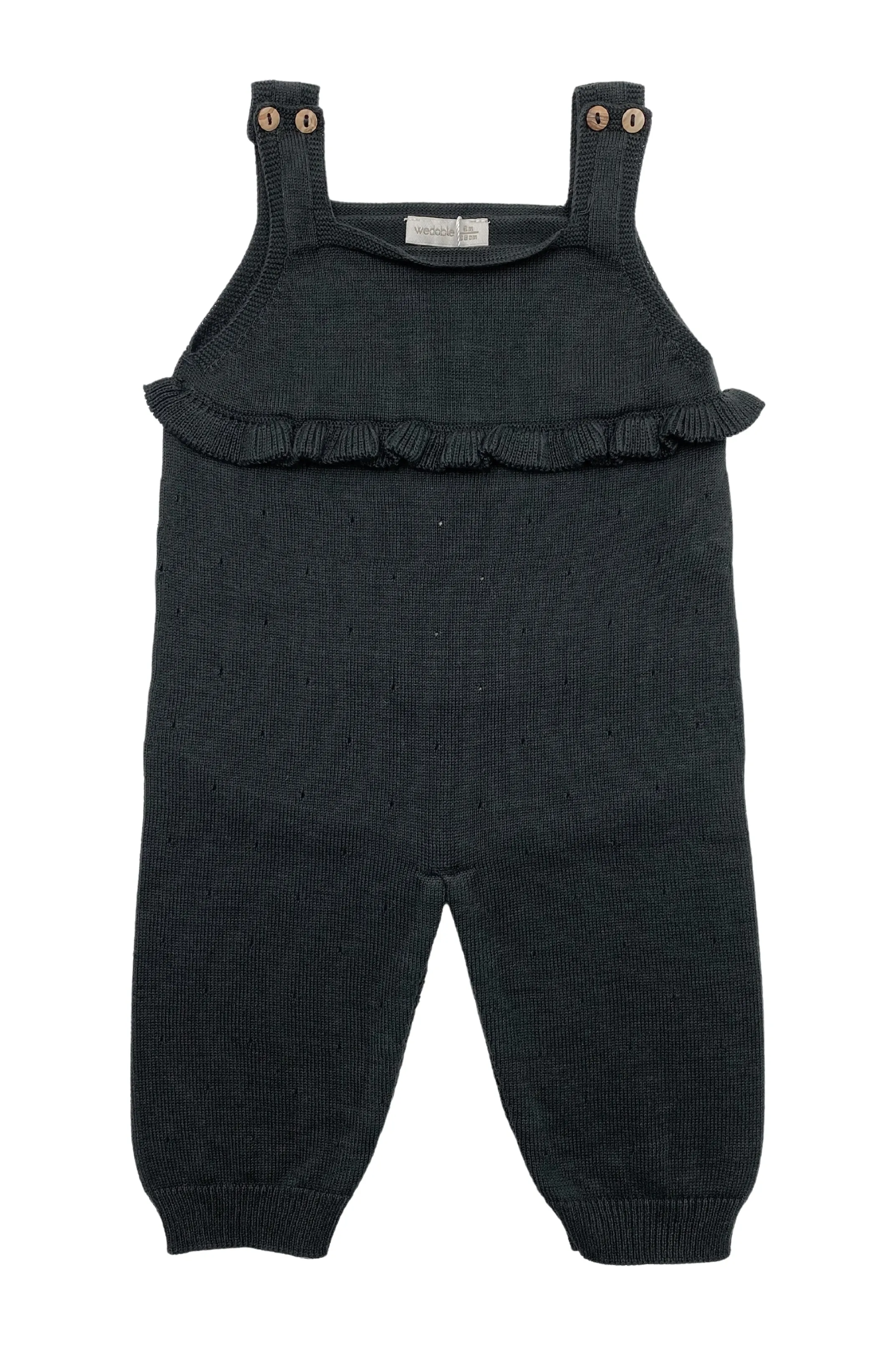 "Saskia" Fine Knit Overalls
