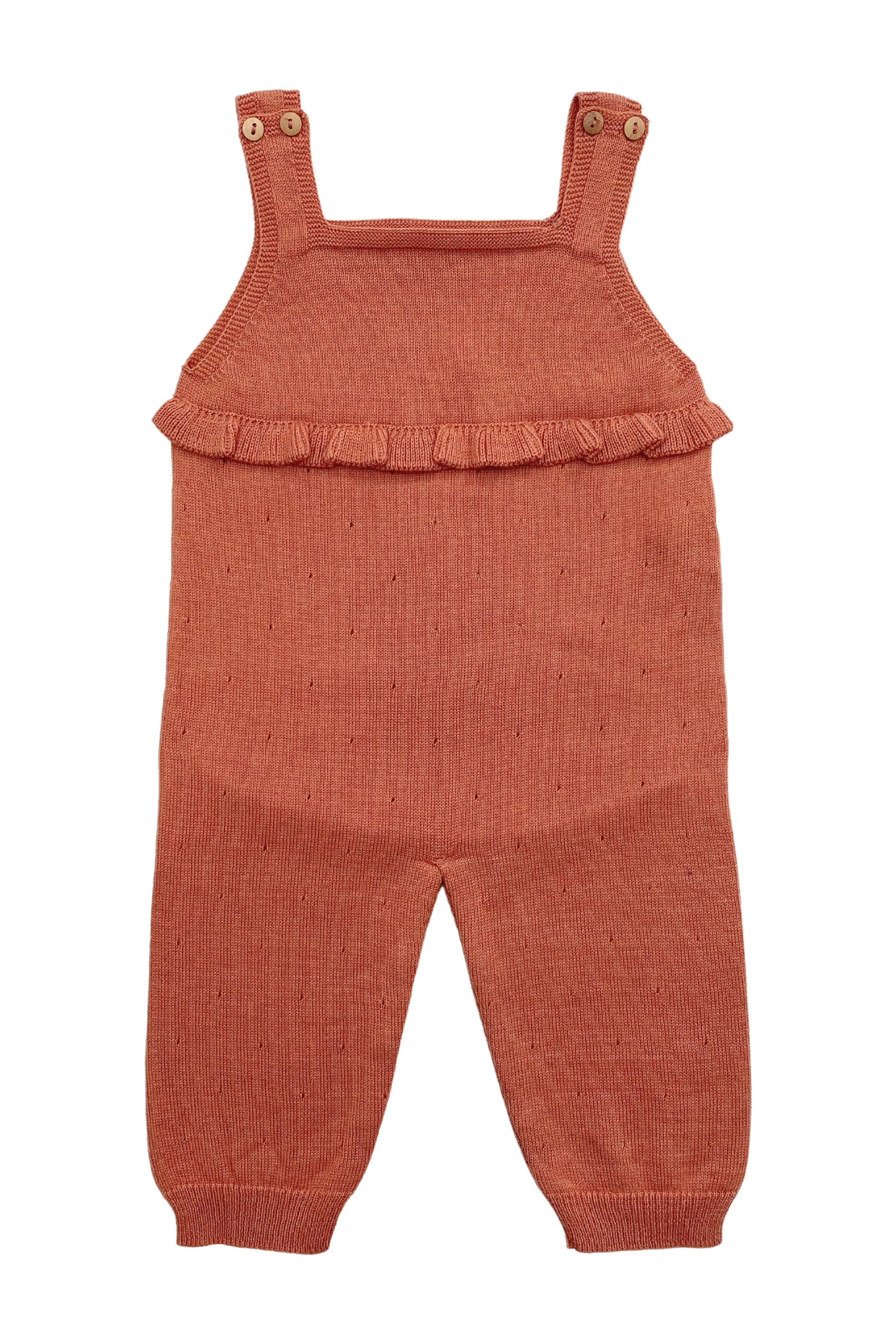 "Saskia" Fine Knit Overalls