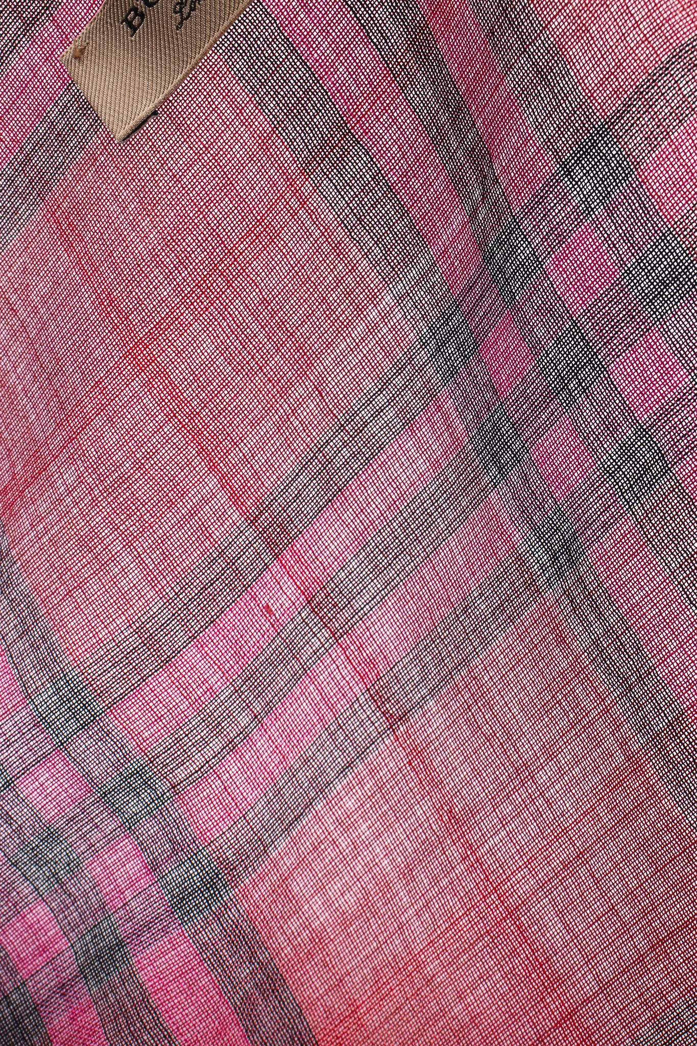 Rainbow Tie Dye Plaid Scarf