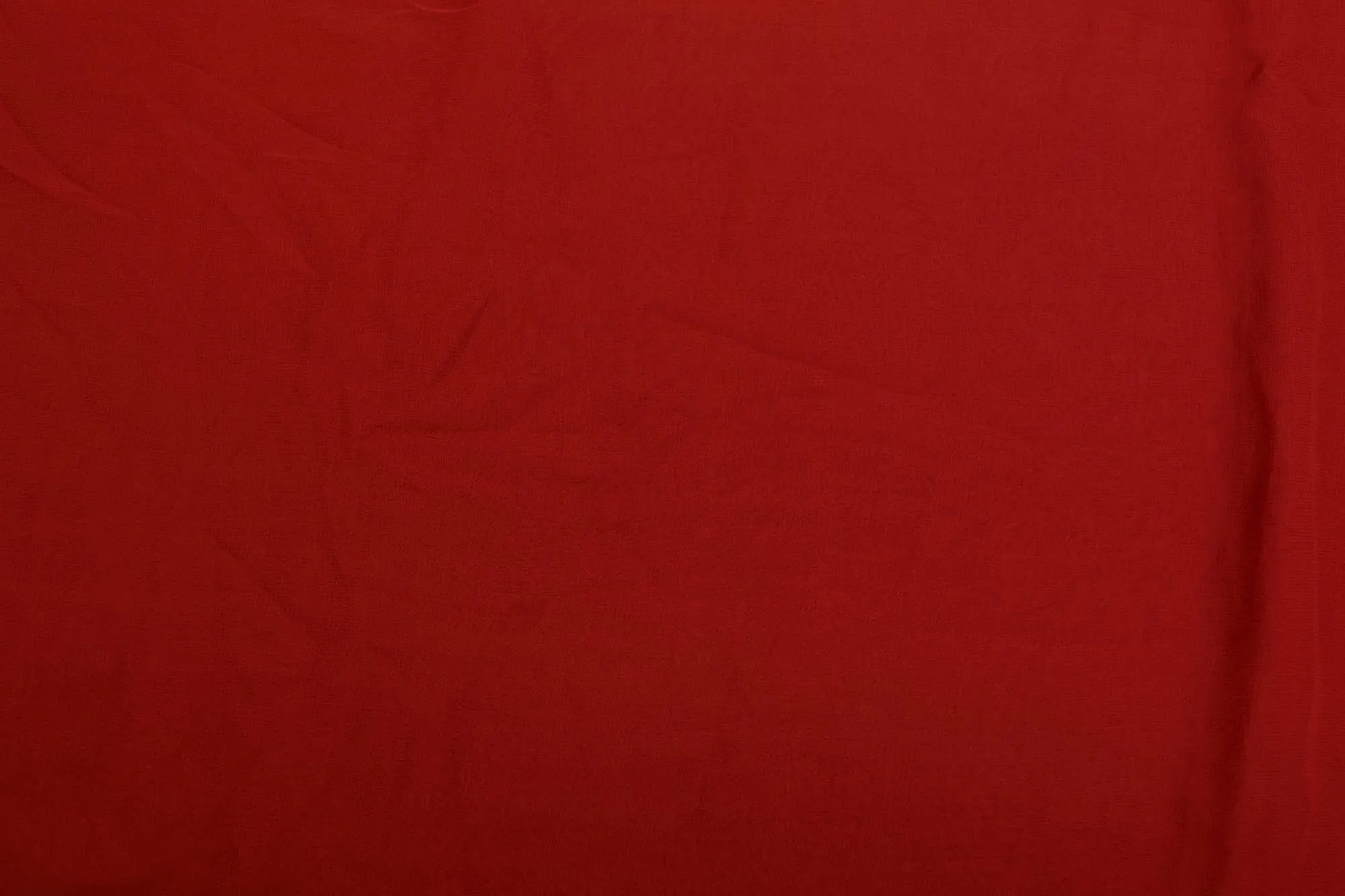 Red plain georgette fabric