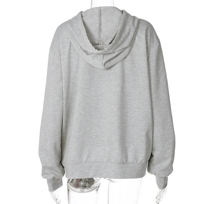 Round Neck Butterfly Beads Shirts Blouses Hoodies Sweatshirts