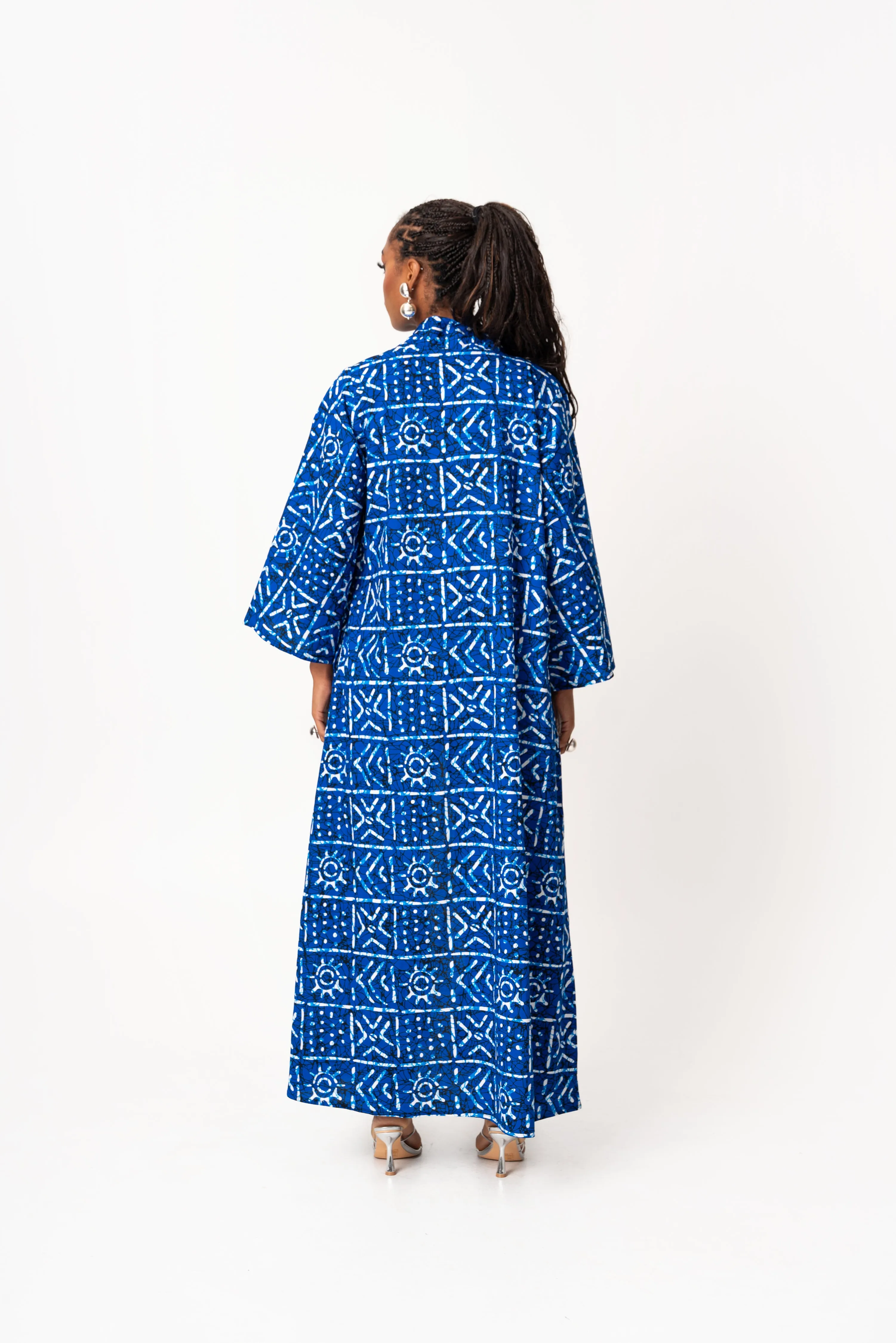 SADE African Print Kimono