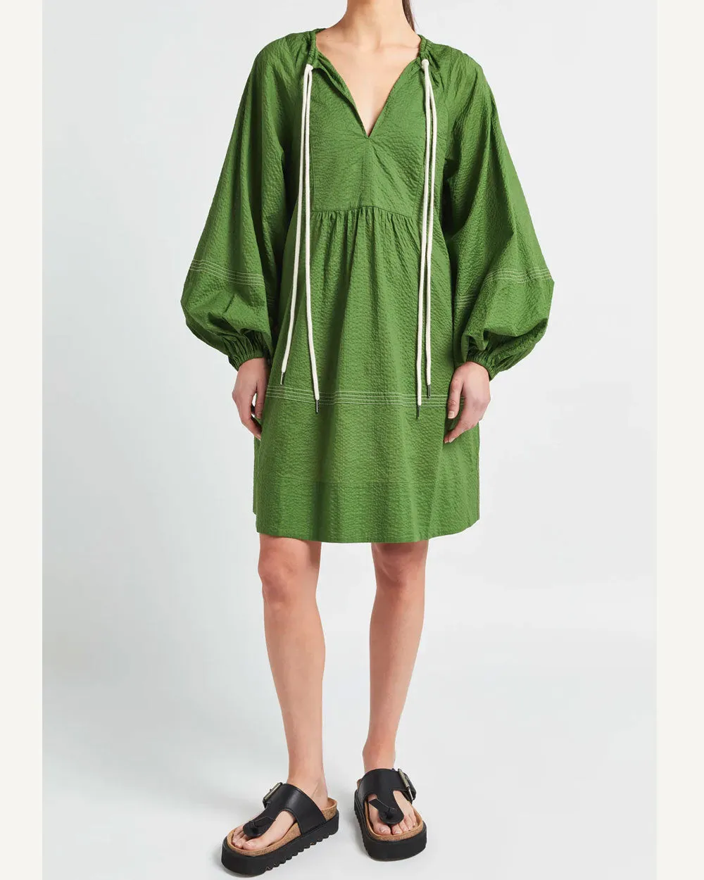 Sage Gina Minidress
