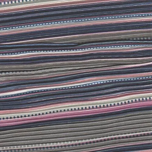 Sage Multi Stripe Pleated Satin Charmeuse Fabric