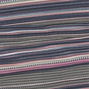 Sage Multi Stripe Pleated Satin Charmeuse Fabric