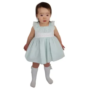 *SALE* Ceyber Baby Girls Mint Lace Dress 3M