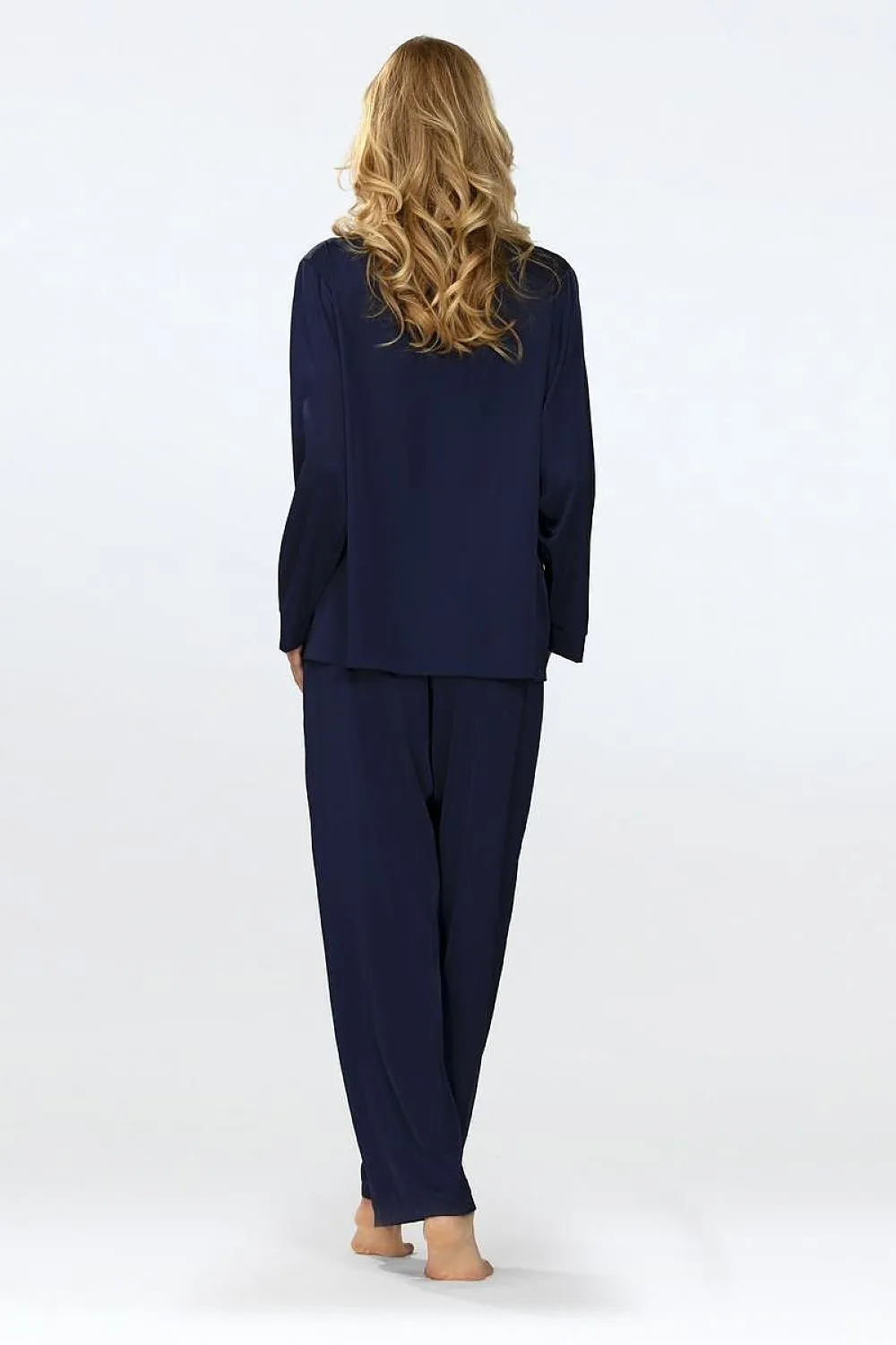 Satin Serenity – DKaren Luxe Pyjama Set