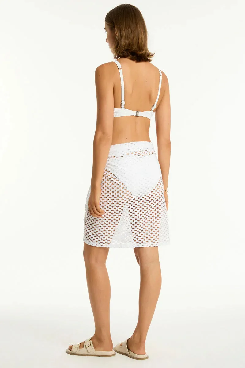 SEA LEVEL- WOMEN'S CASTAWAY MID LENGTH MESH WRAP