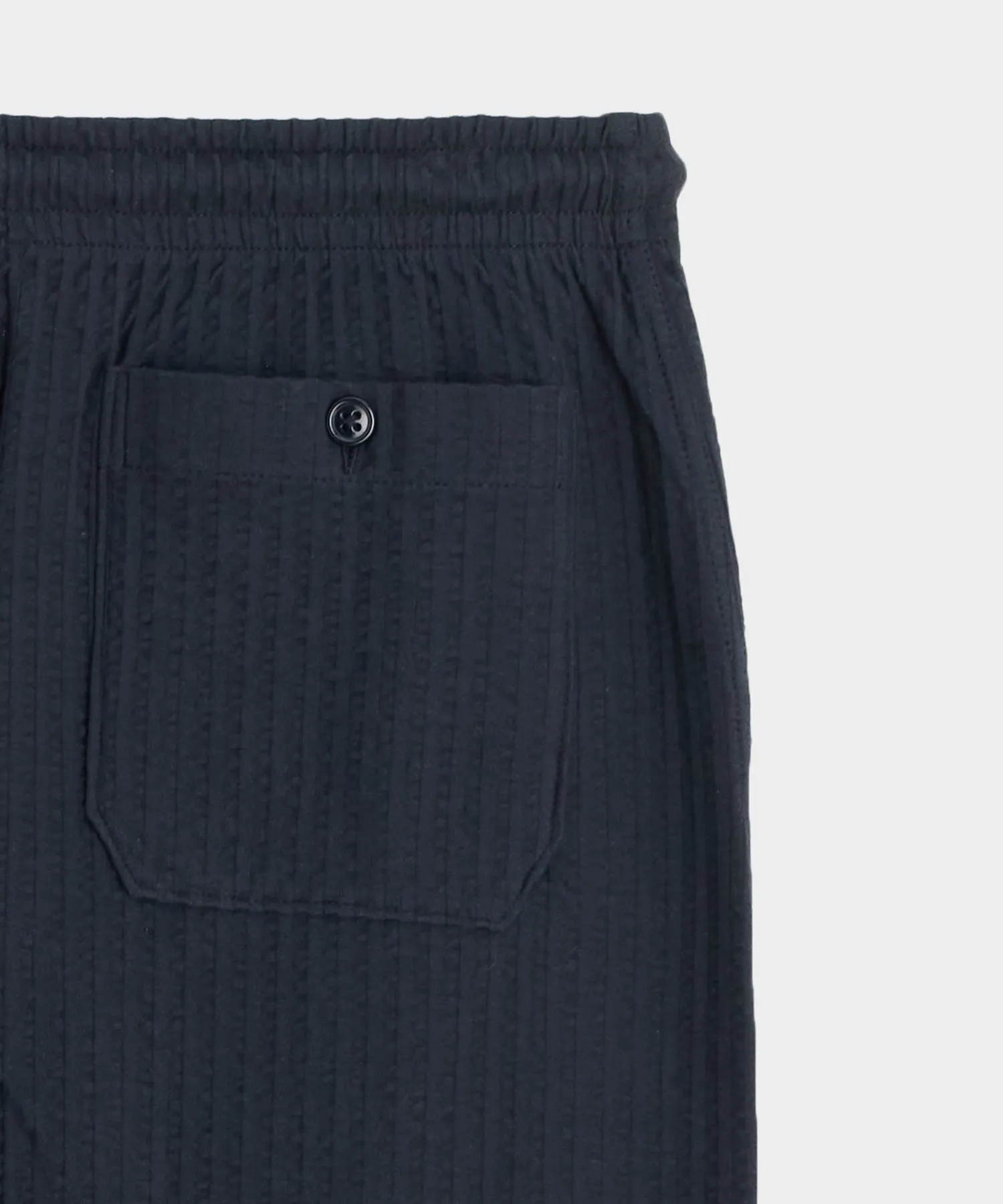 Seersucker Pant Set in Navy