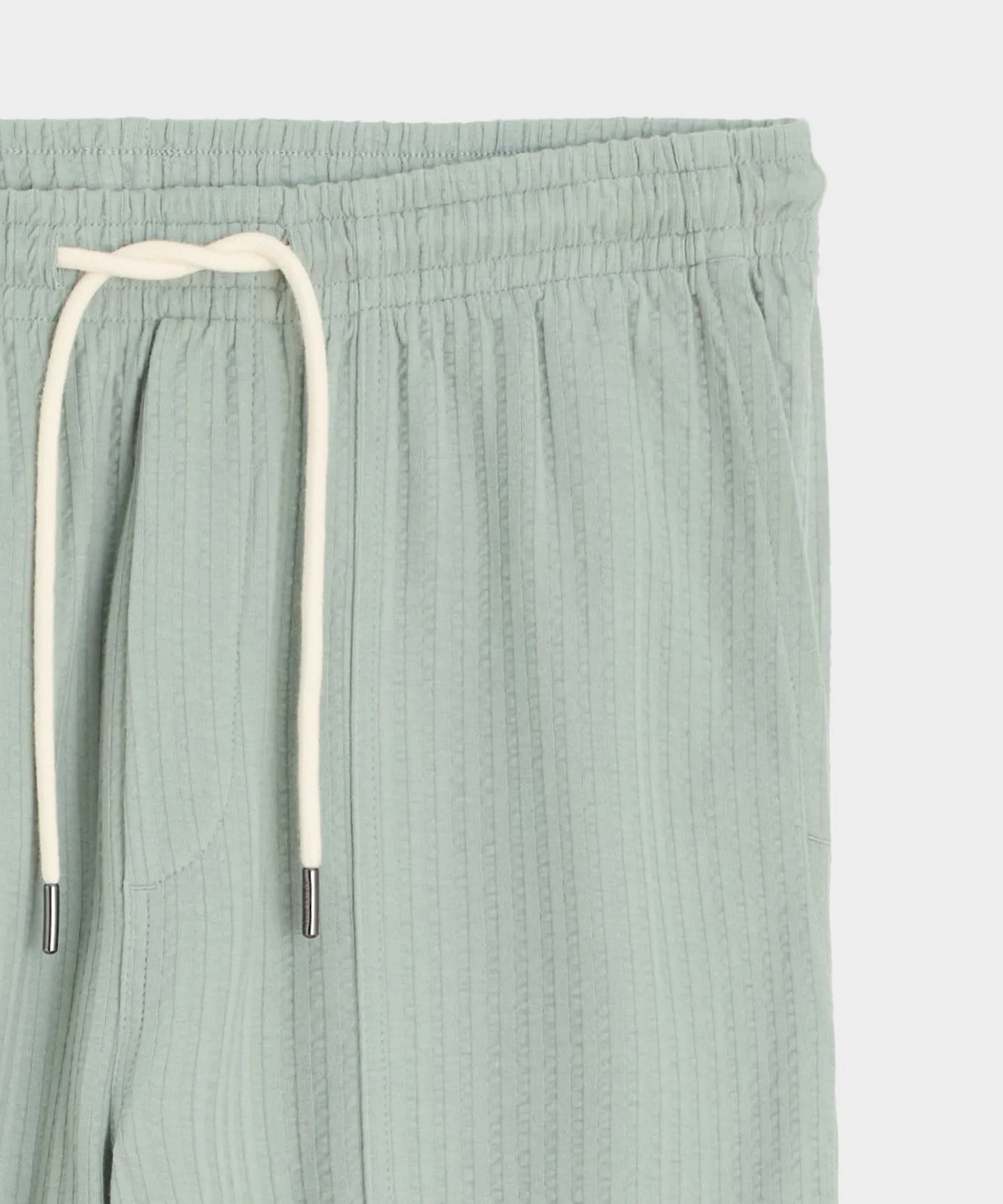 Seersucker Pant Set in Silverlake