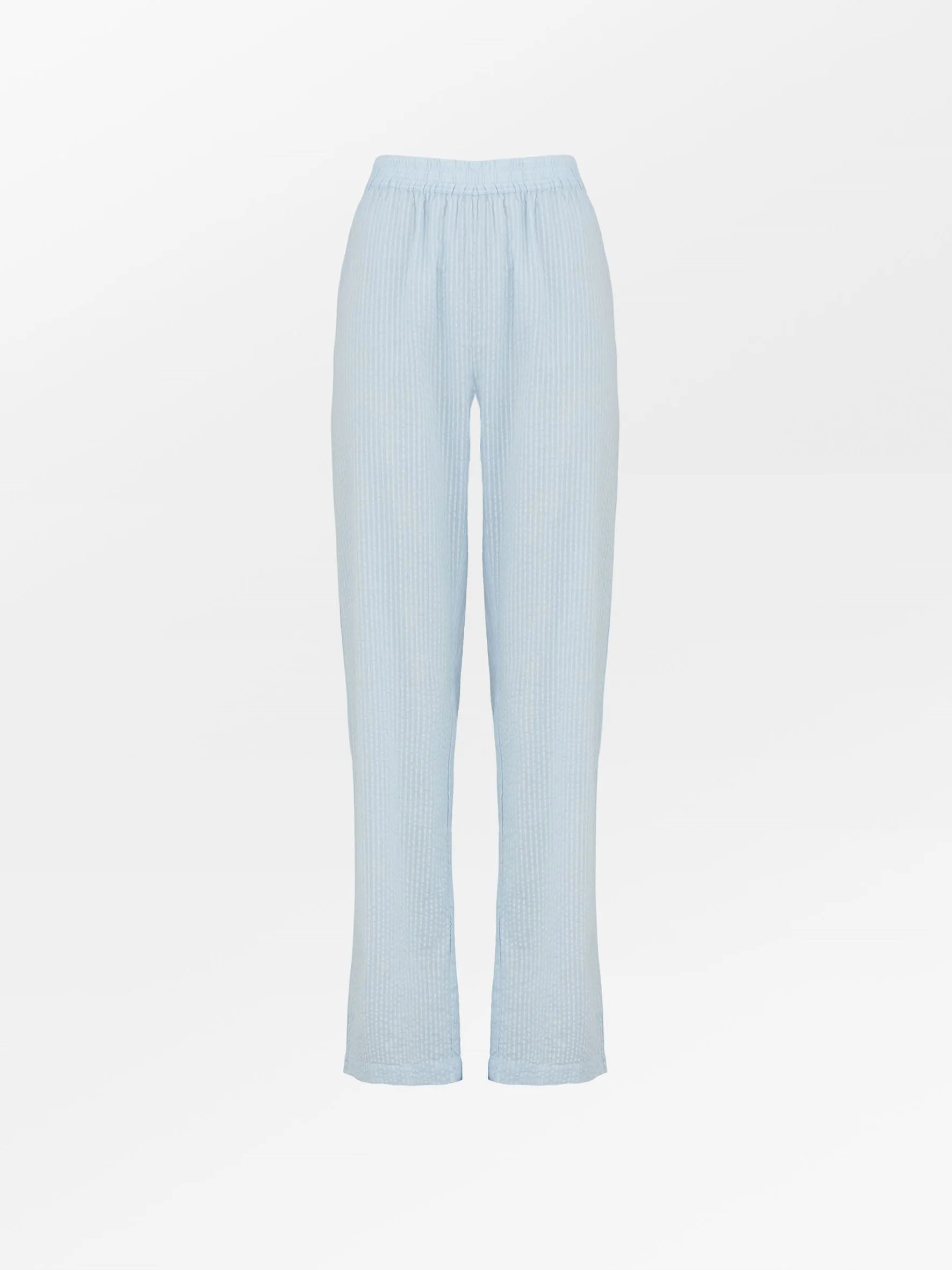Seersucker Pyjamas Set - Blue