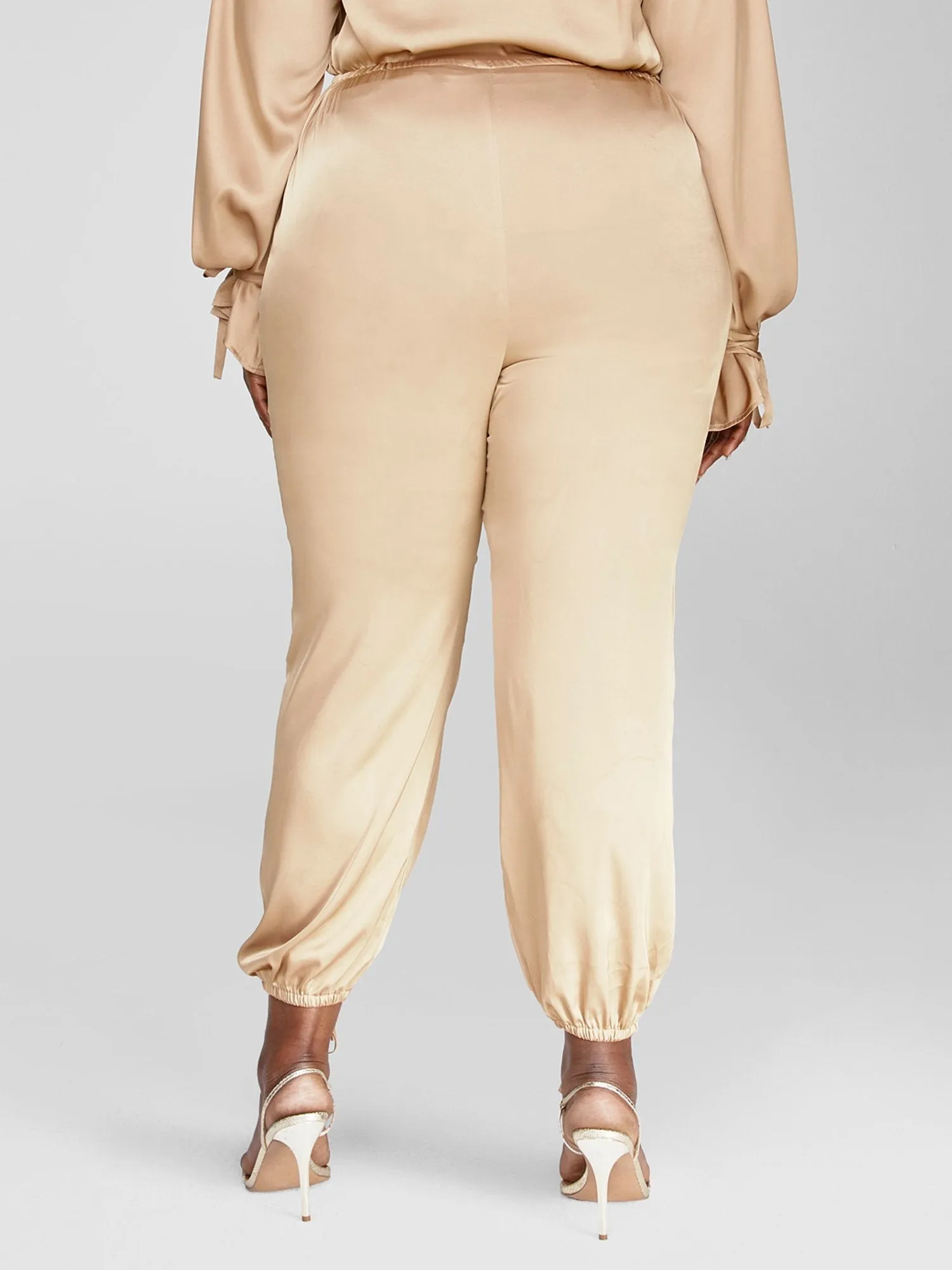 Selena Satin Jogger Pants