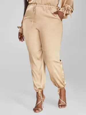 Selena Satin Jogger Pants