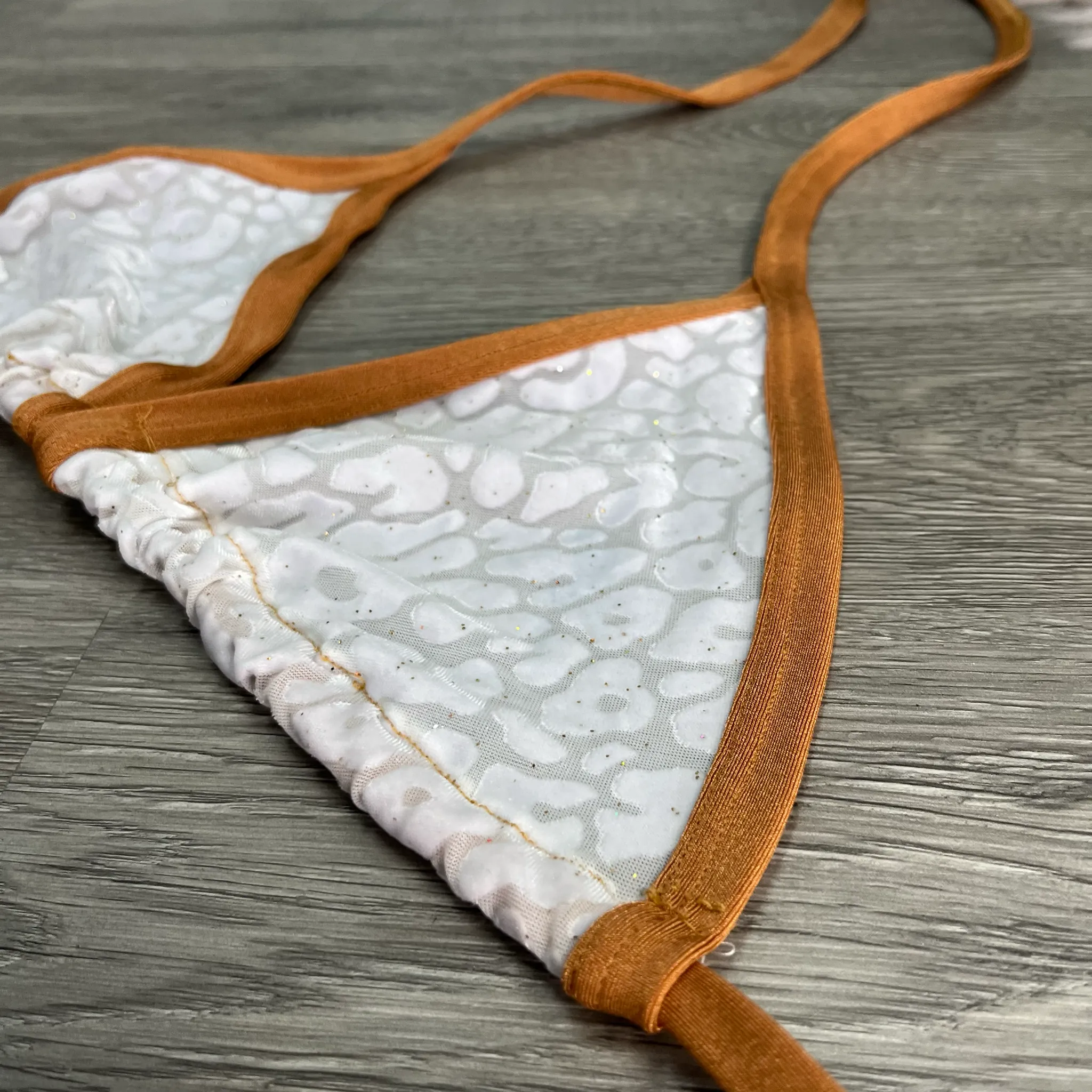 Sheer Fun On the Prowl Triangle Top
