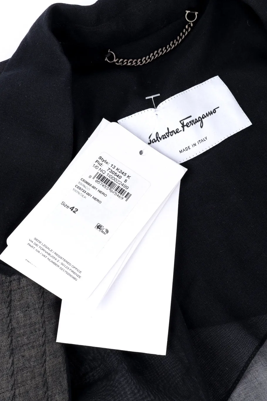 Sheer Longline Blazer Coat