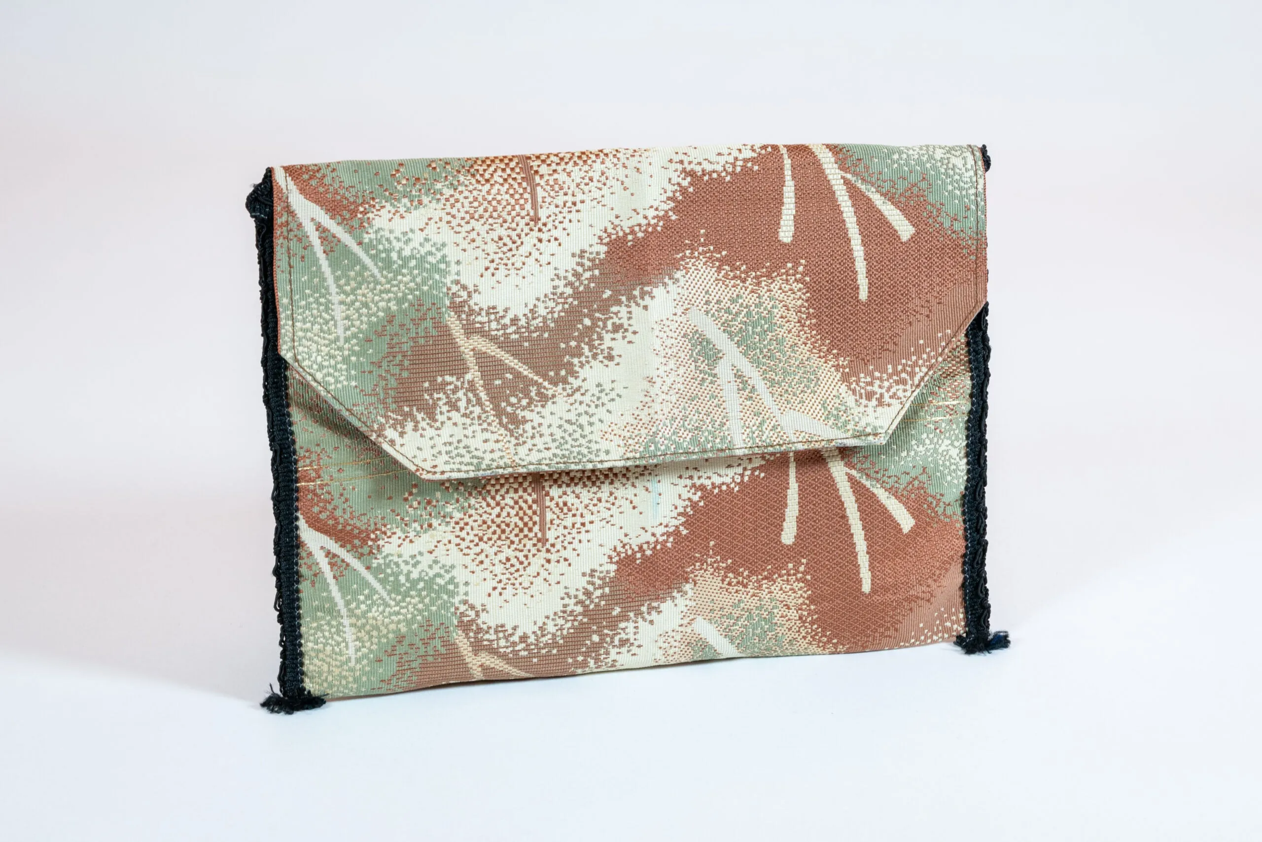 Shoulder Strap Purse of Vintage Kimono Fabric