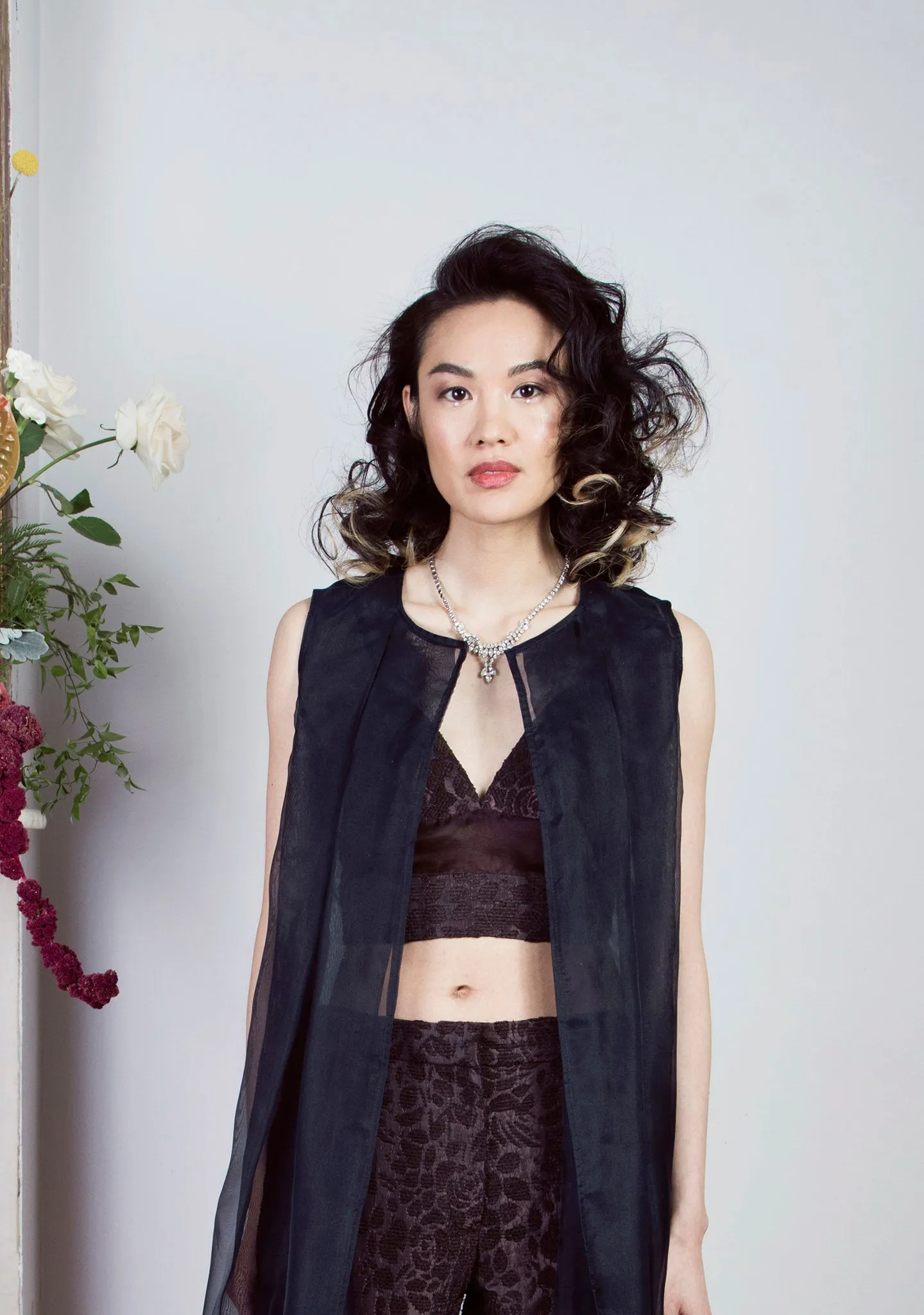 Silent Silk Bralette in Velvet