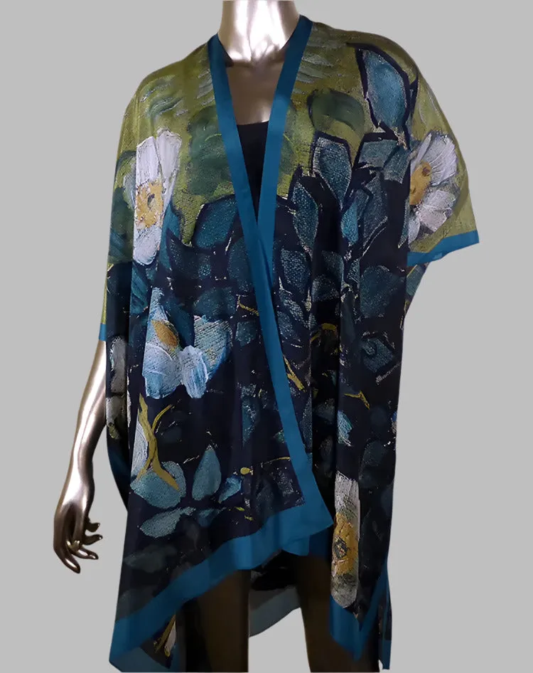 Silk Long Kimono