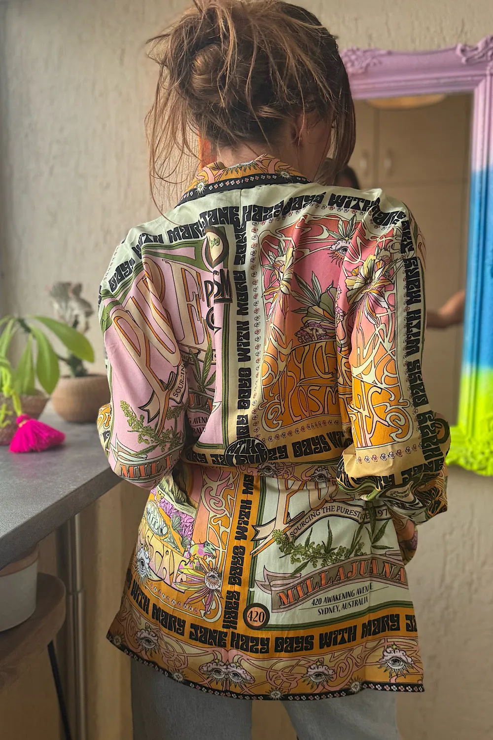 SILK ROBE JACKET