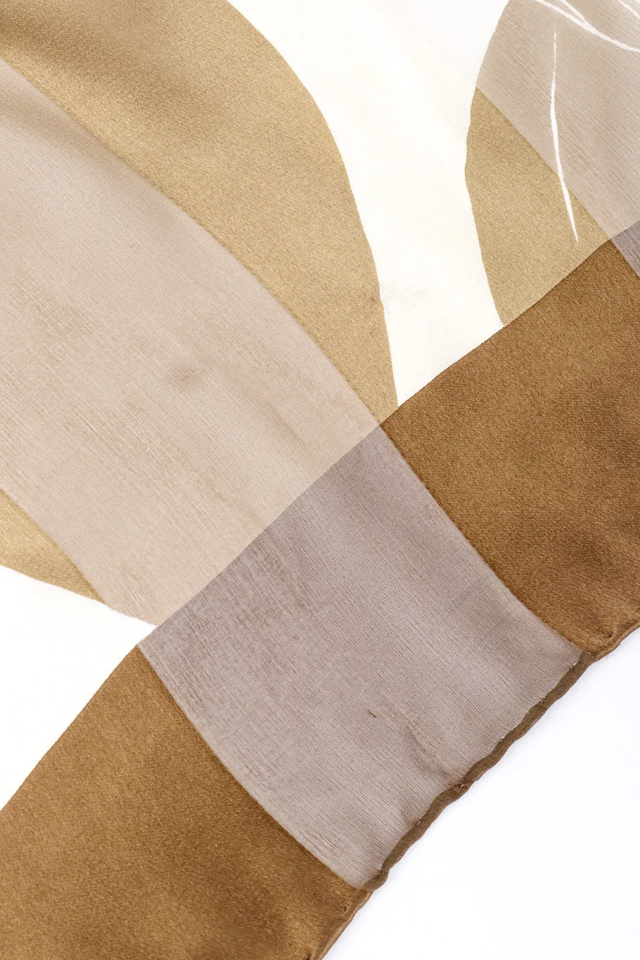 Silk Stripe Tiger Scarf