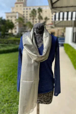 Sirius Top and Grace Stole in Bleu