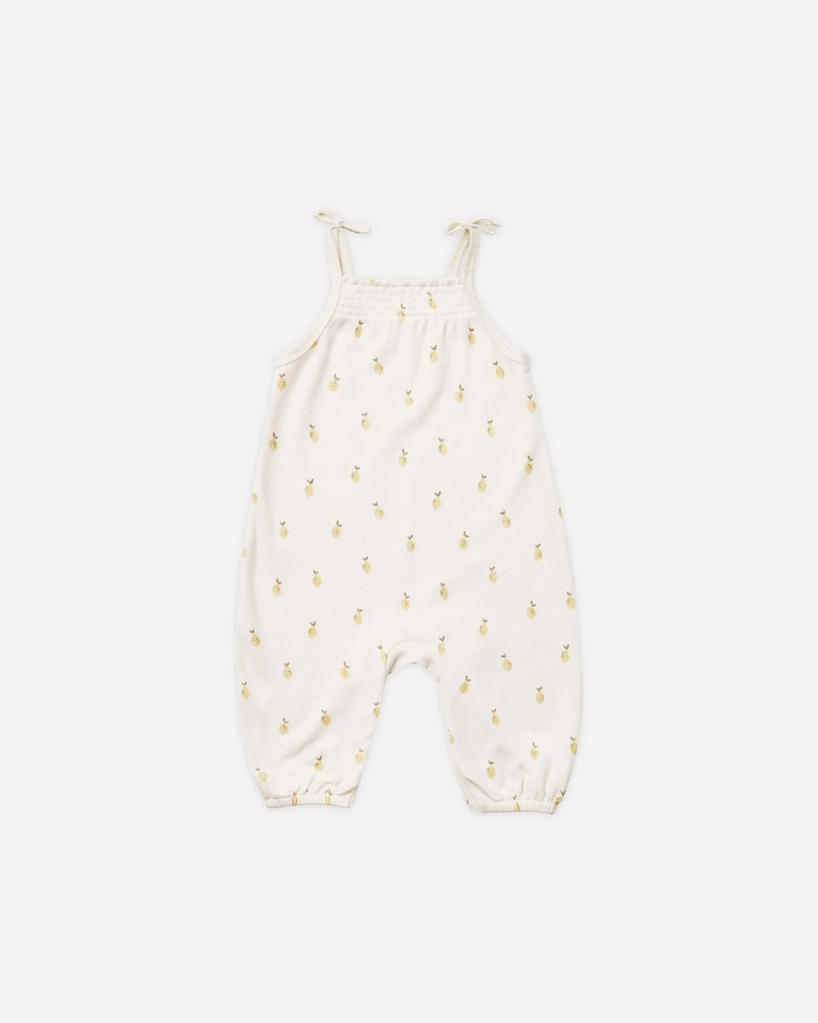Smocked Jumpsuit || Lemons*