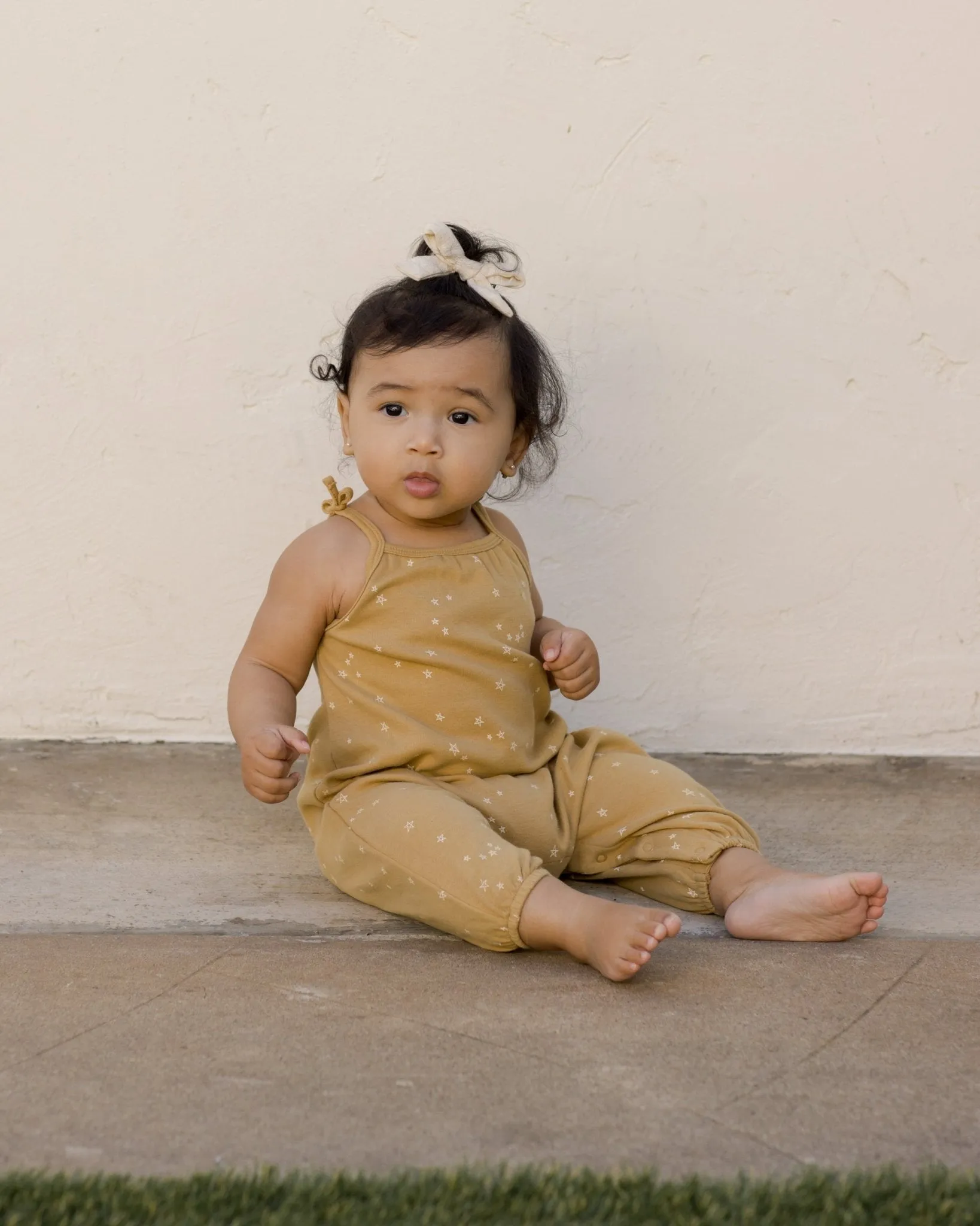 Smocked Jumpsuit || Stars