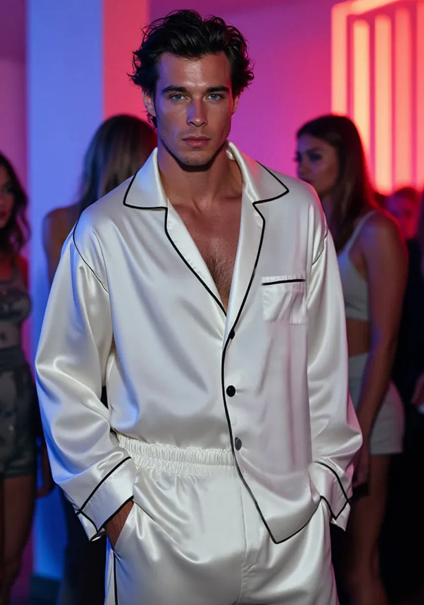 Snow Bliss Men Pajamas