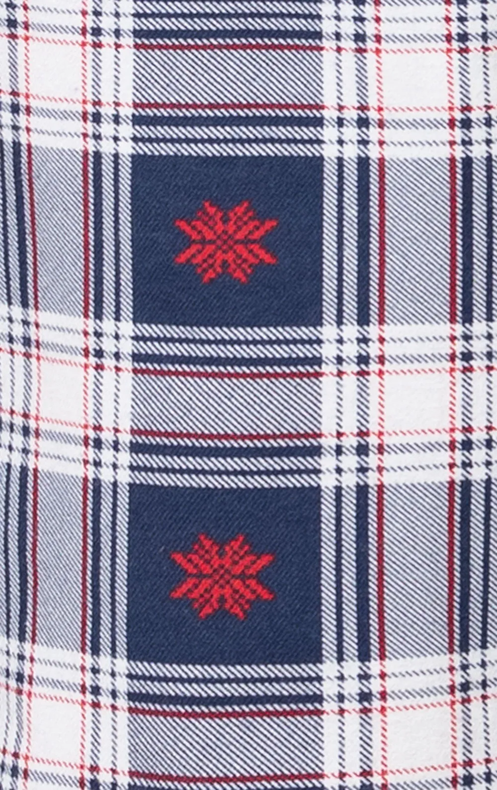 Snowfall Plaid Flannel Pet Pajamas