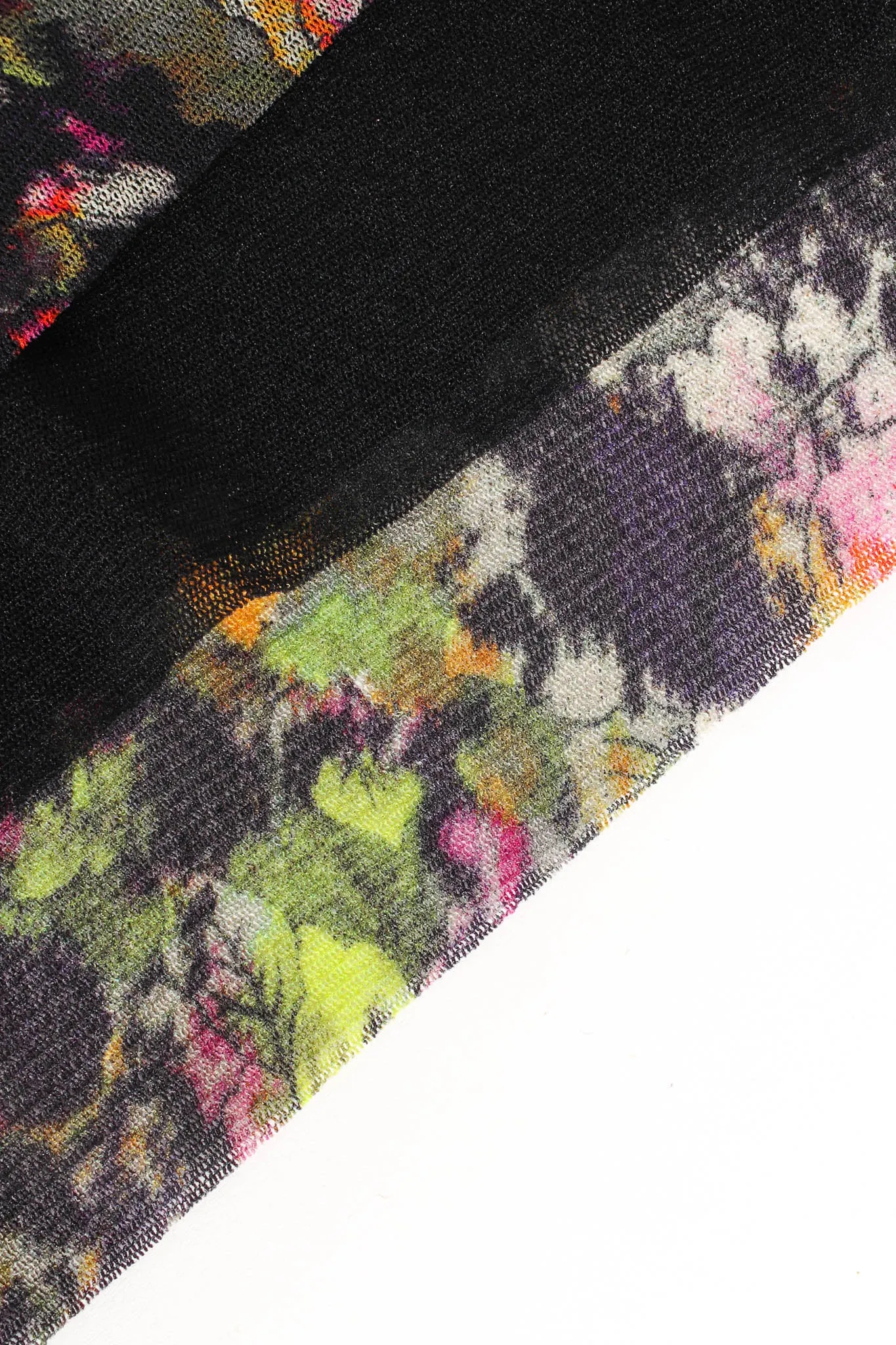 Soleil Floral Foliage Mesh Dress