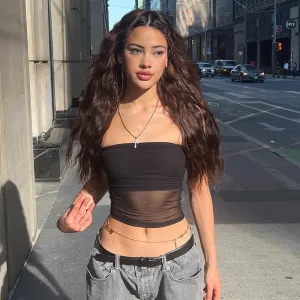 Soley Tube Crop Top