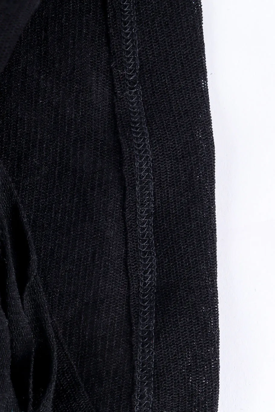 Soliel Micromesh Ruched Cardigan