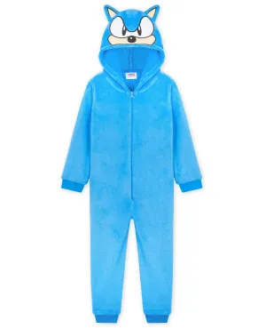 Sonic The Hedgehog Onesies for Boys, Fleece Onesie, Gamer Gifts