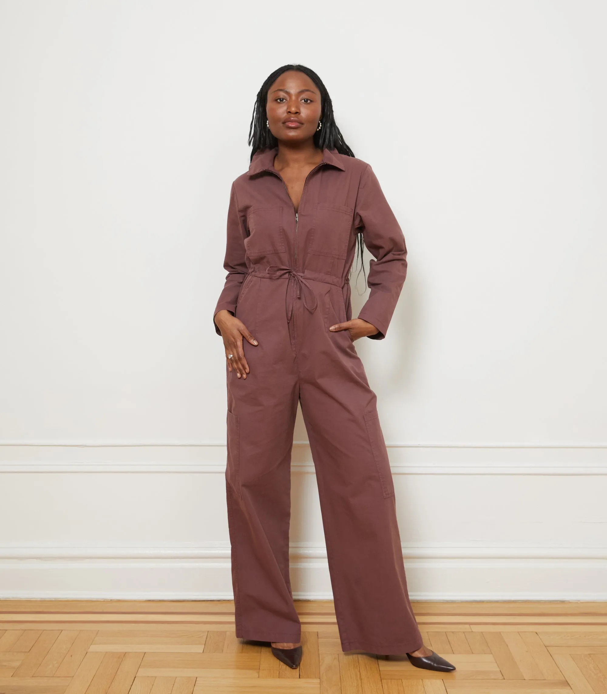Spencer Cargo Zip Jumpsuit