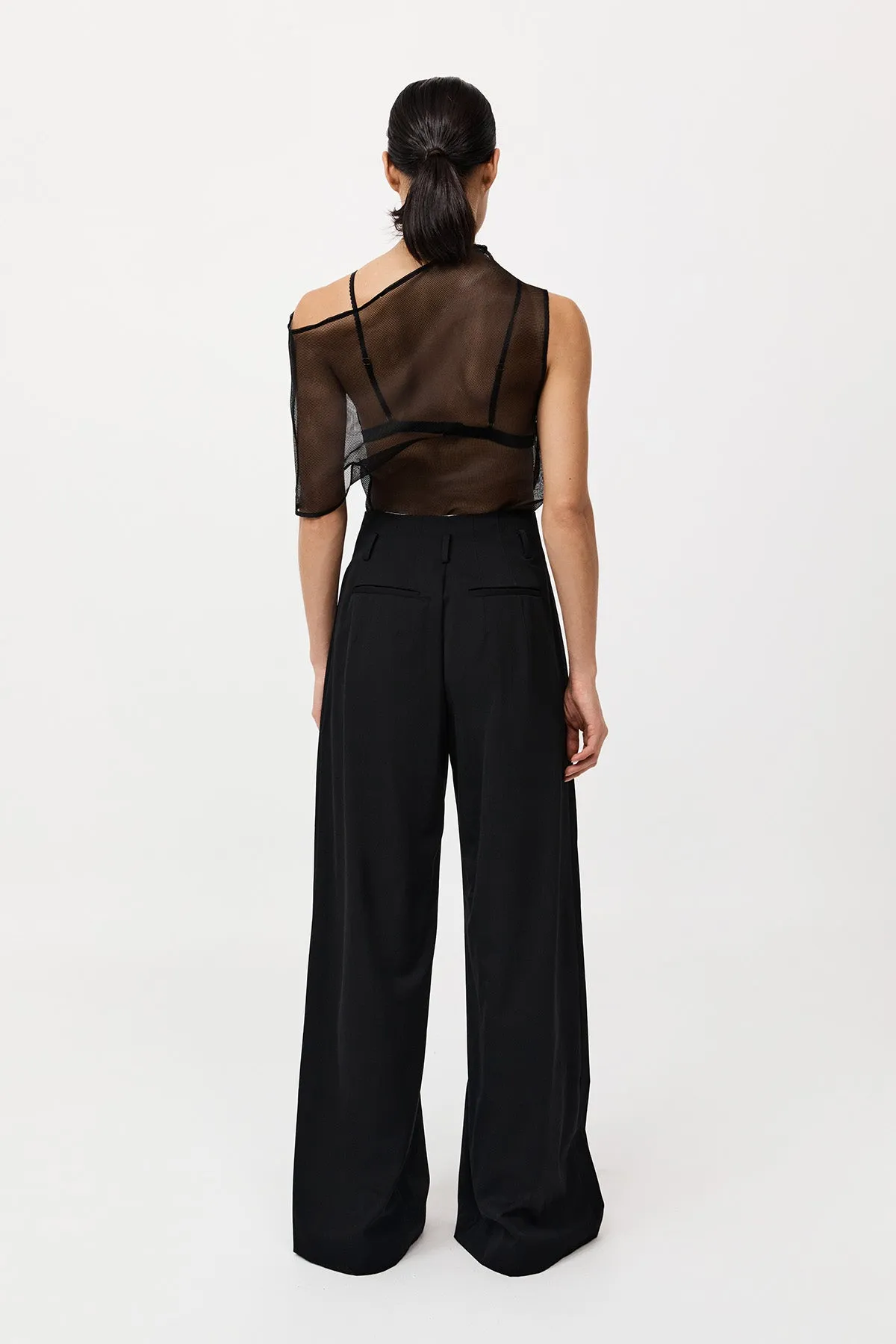 St. Agni - Silk Mesh Top