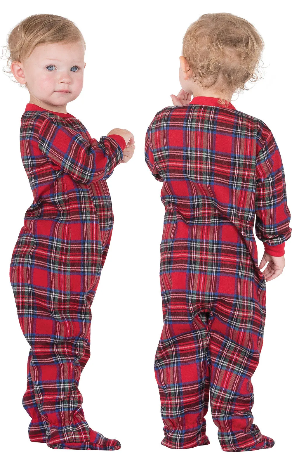 Stewart Plaid Onesie Infant Pajamas