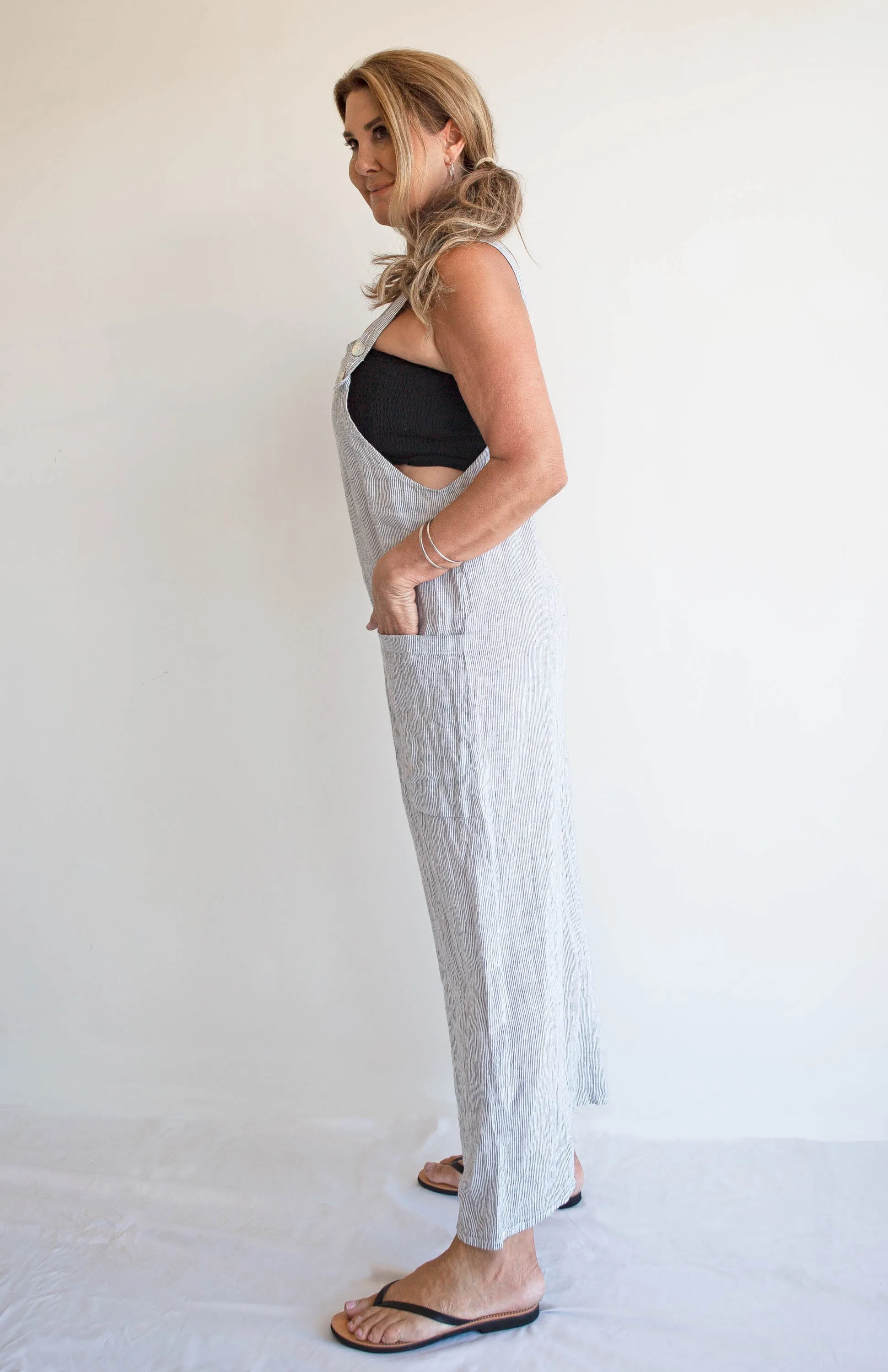 Stripe Jenny Jumpsuit