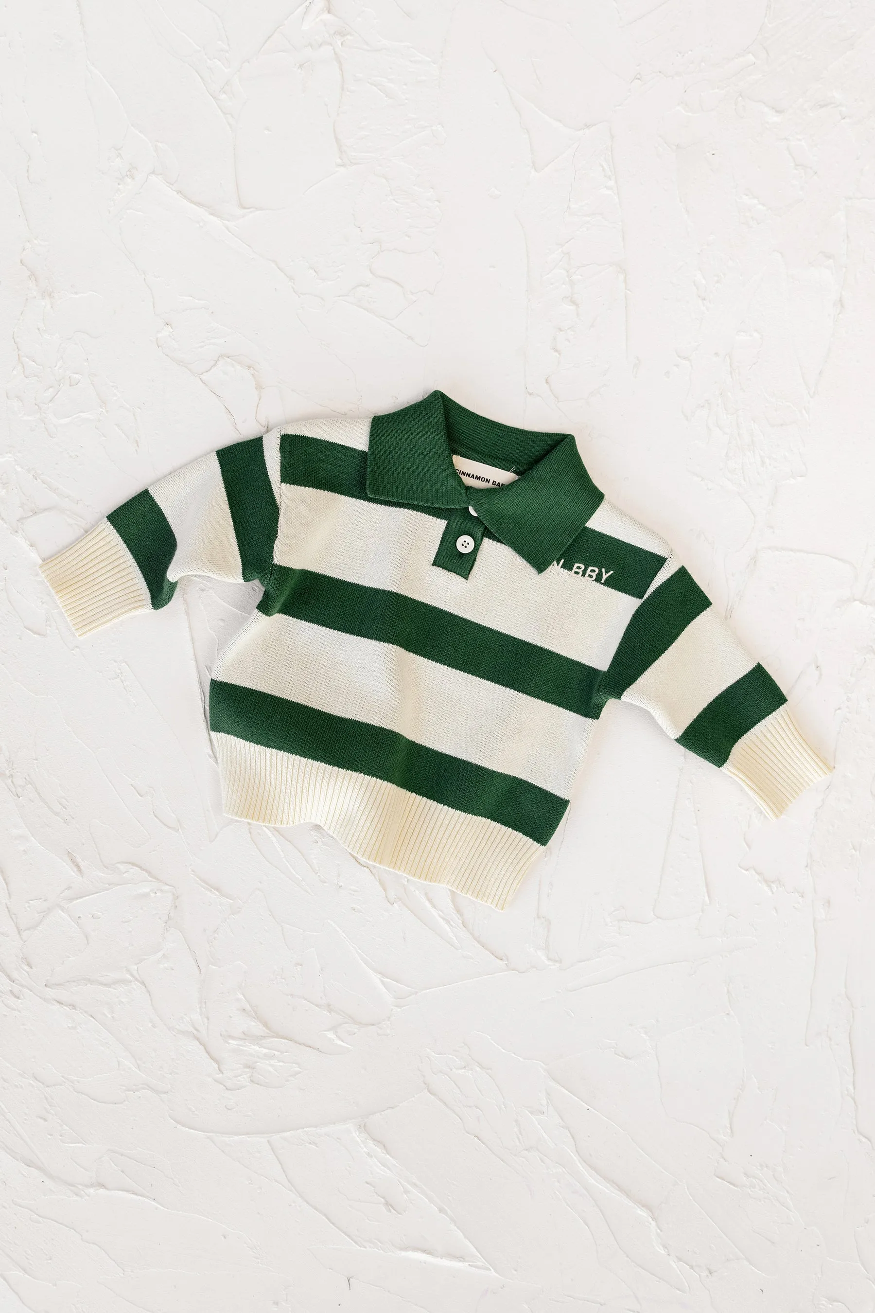 Striped Pullover - Green