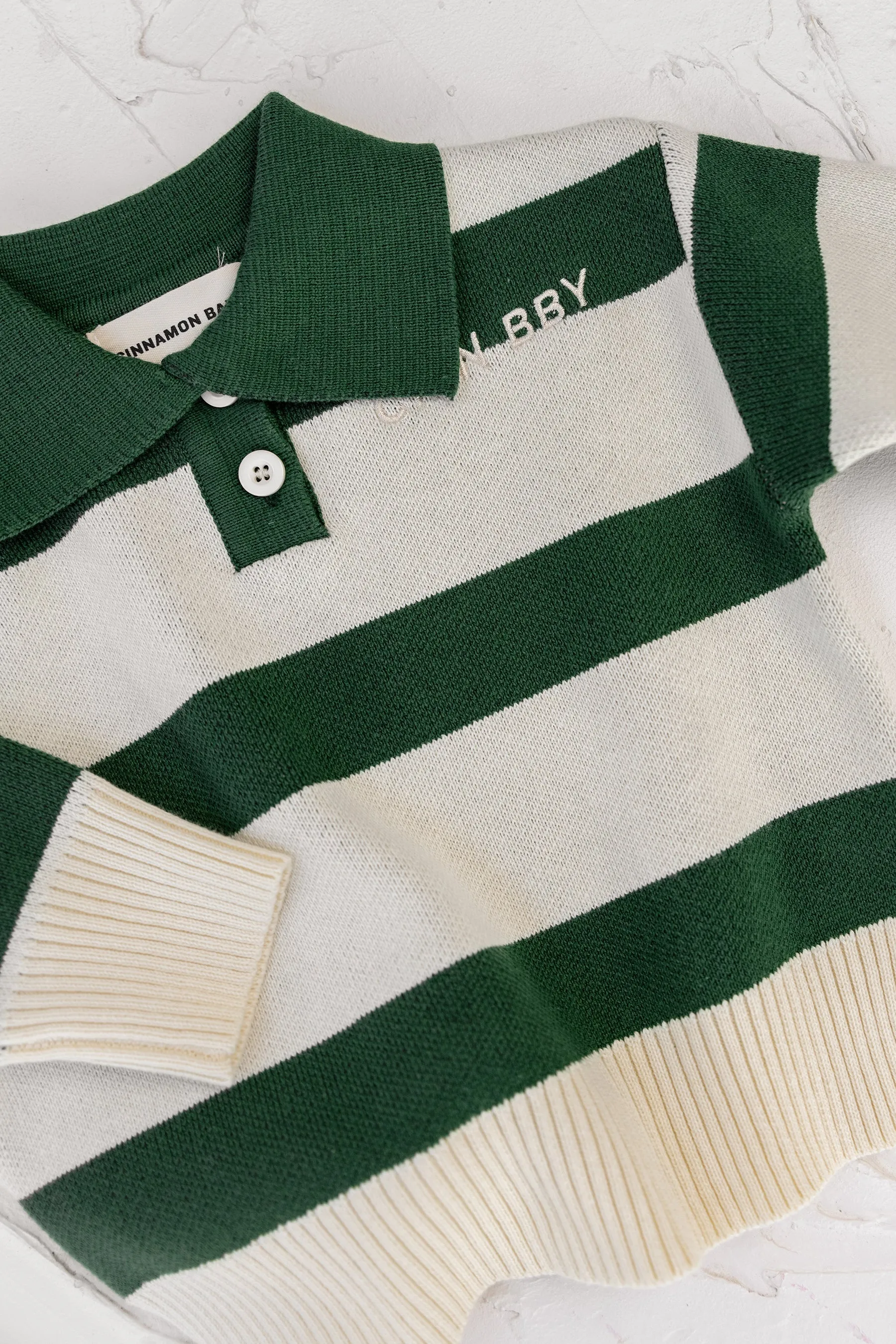 Striped Pullover - Green