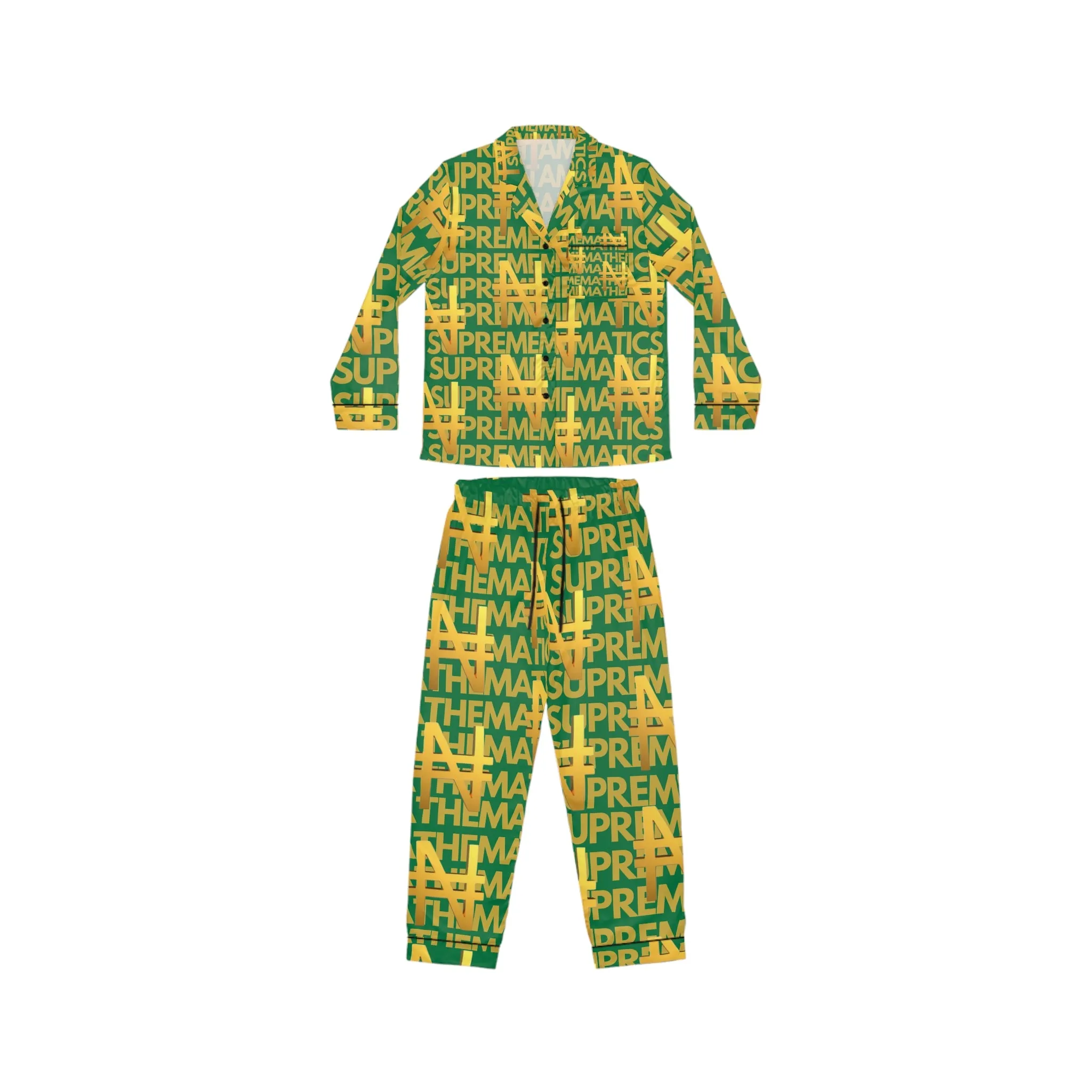SUPREMEMATHEMATICS NAIRA SATIN PAJAMAS