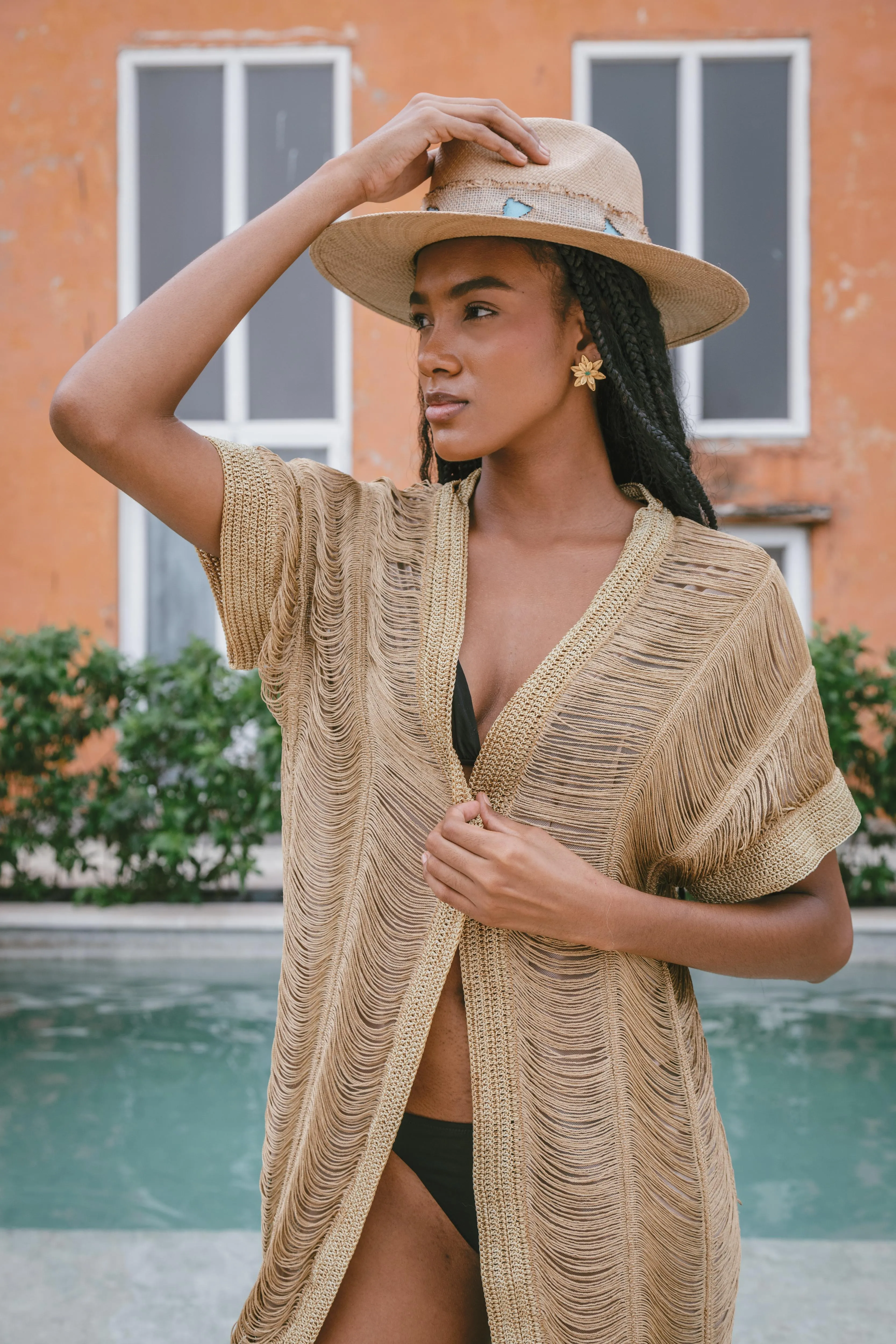 Swell Kimono Ochre