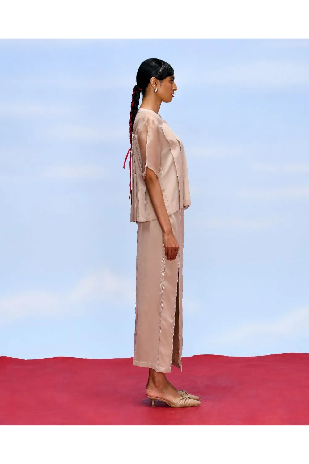 SYMMETRY TOP AND SKIRT
