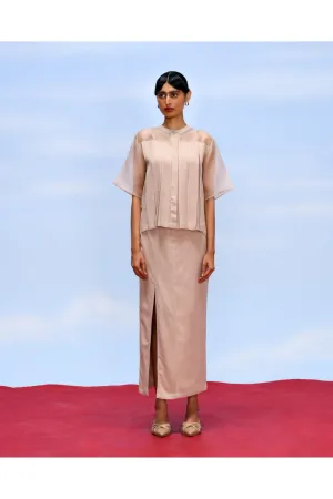 SYMMETRY TOP AND SKIRT