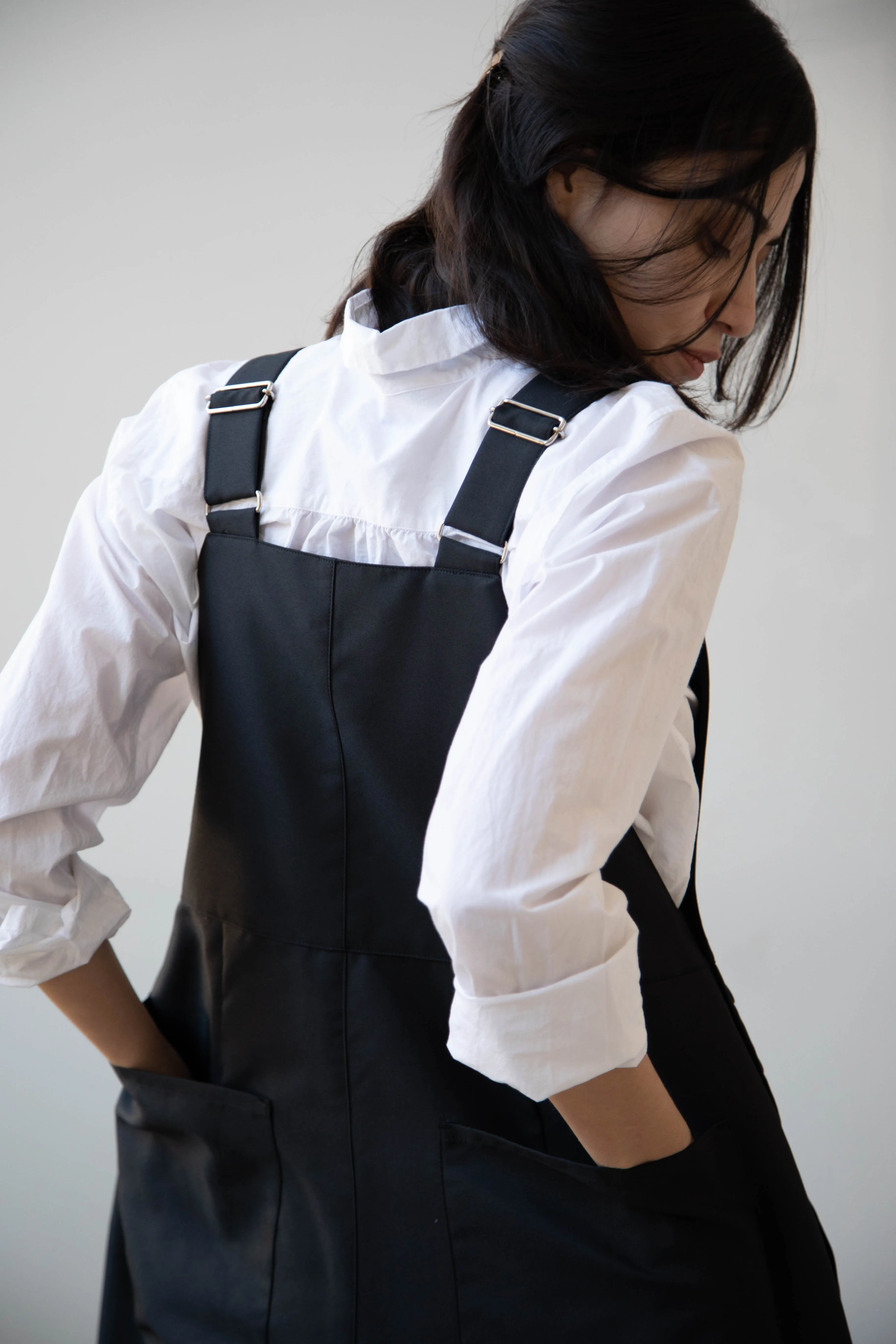 Tenne Handcrafted Modern | Egg Overalls in Black