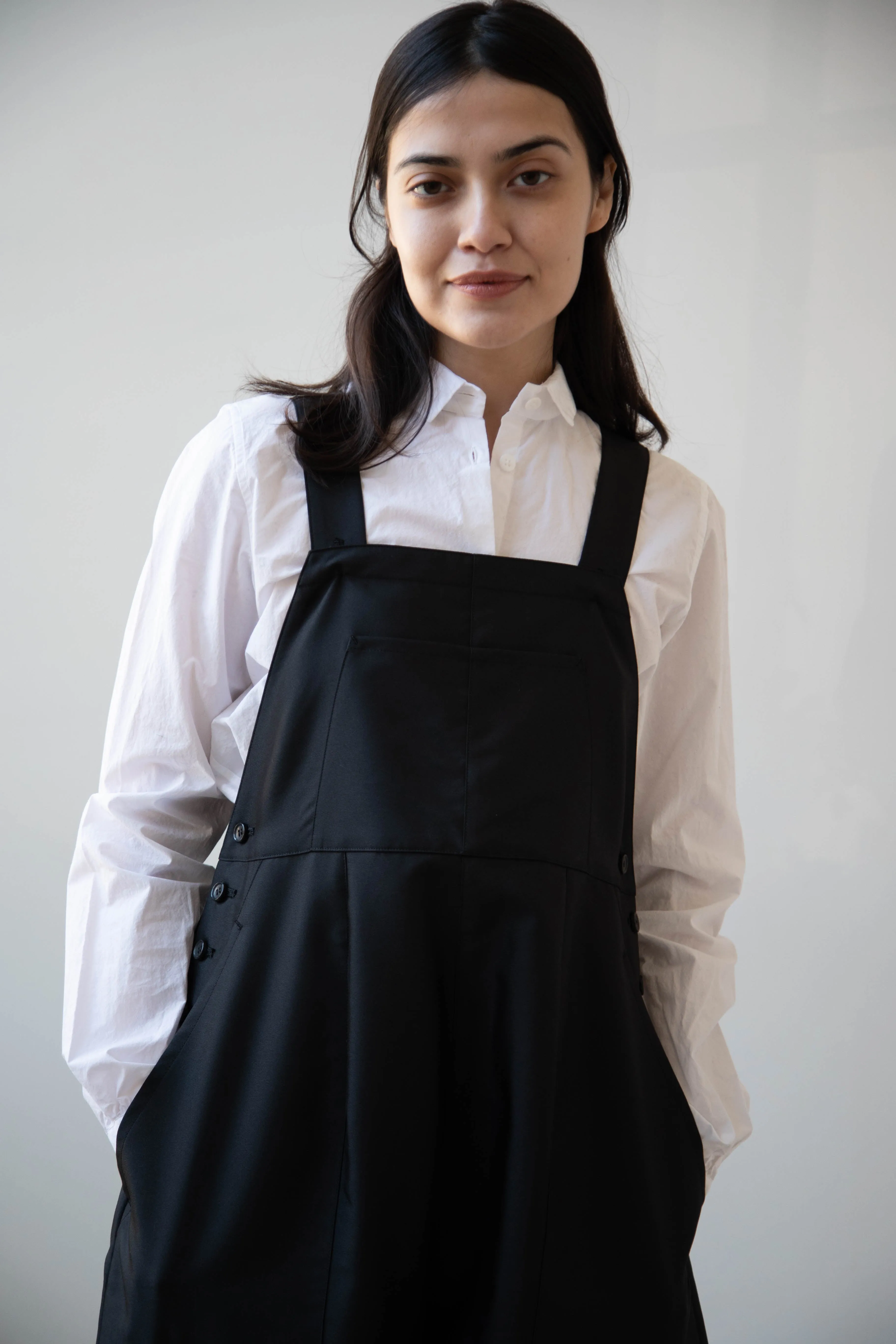 Tenne Handcrafted Modern | Egg Overalls in Black