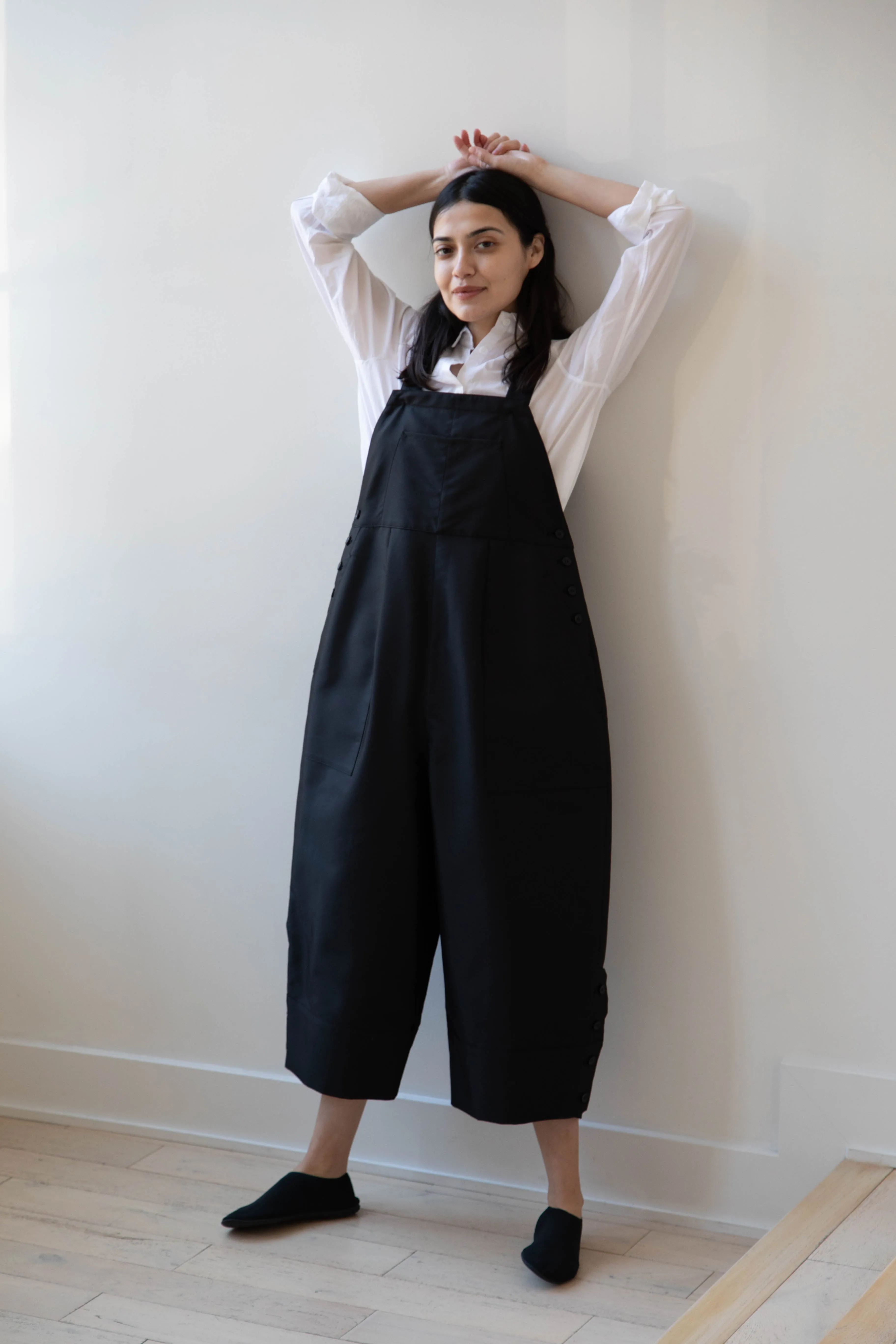 Tenne Handcrafted Modern | Egg Overalls in Black