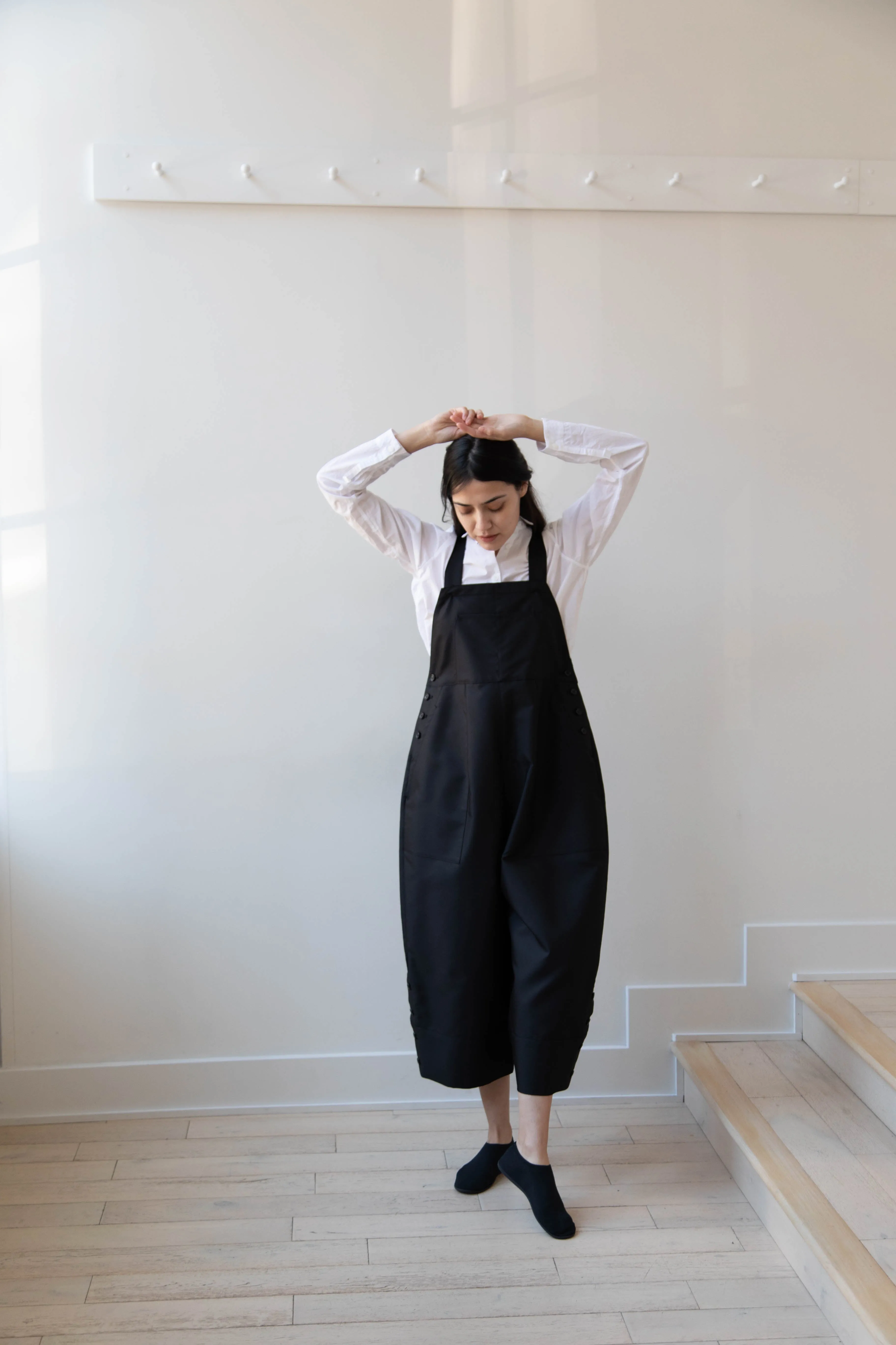 Tenne Handcrafted Modern | Egg Overalls in Black