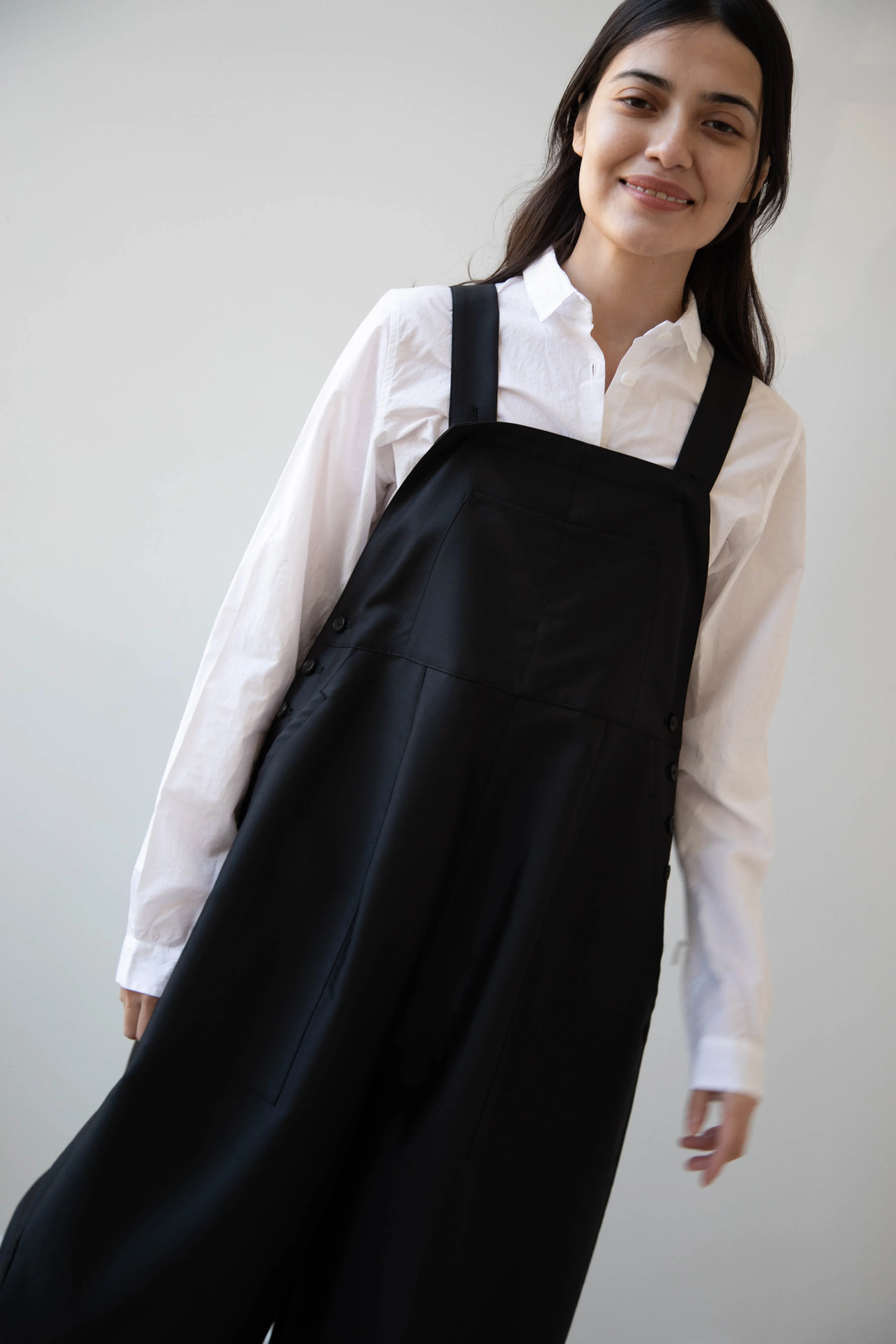 Tenne Handcrafted Modern | Egg Overalls in Black