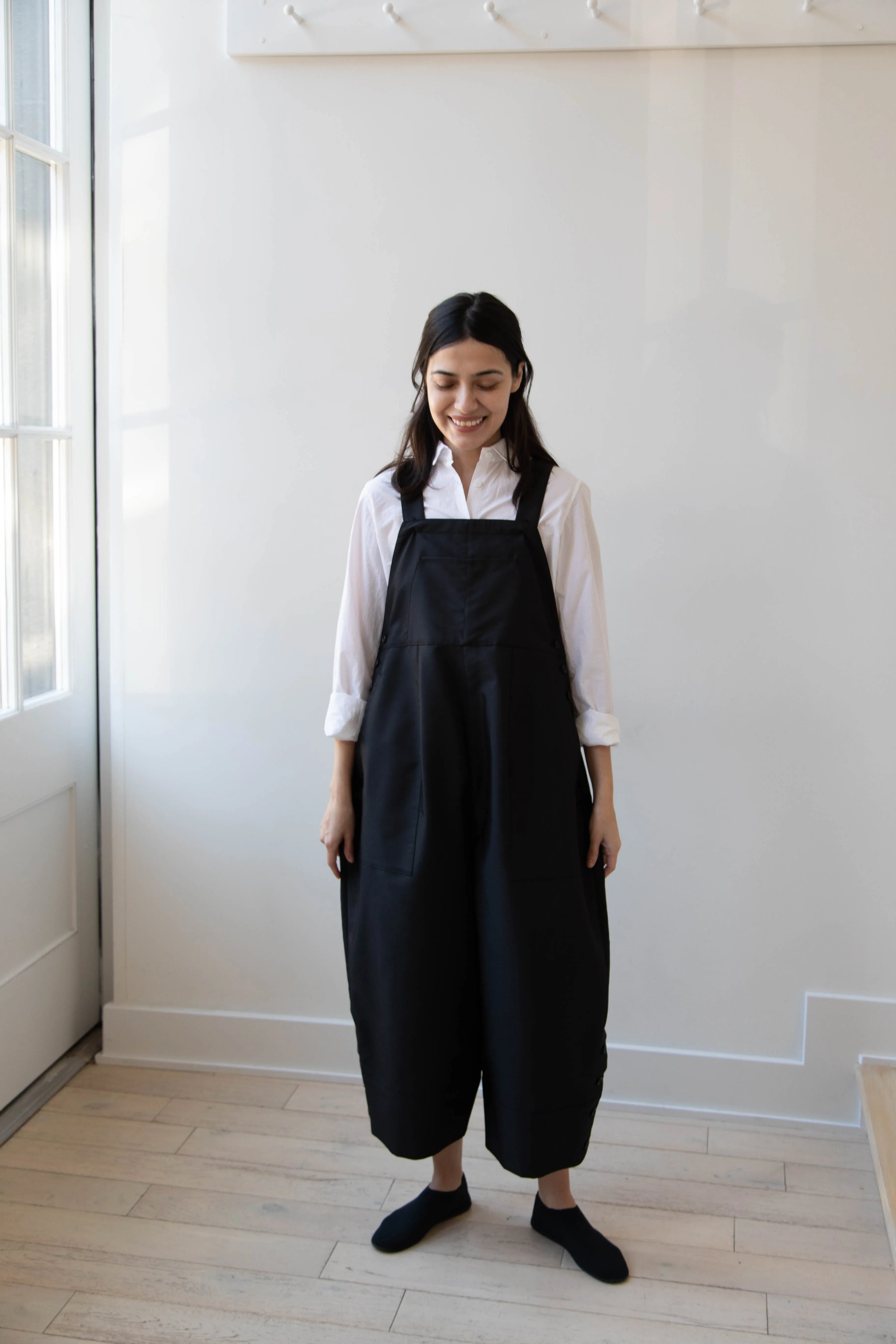 Tenne Handcrafted Modern | Egg Overalls in Black